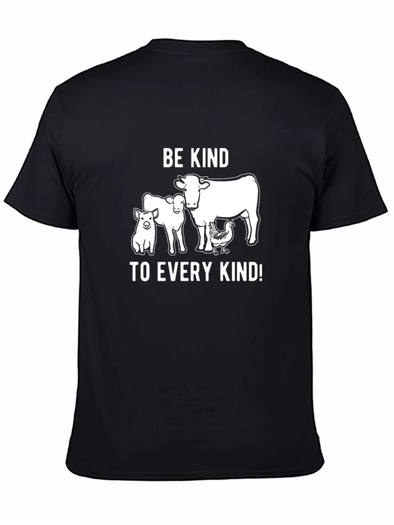 Be Kind Vegan Graphic T-Shirt