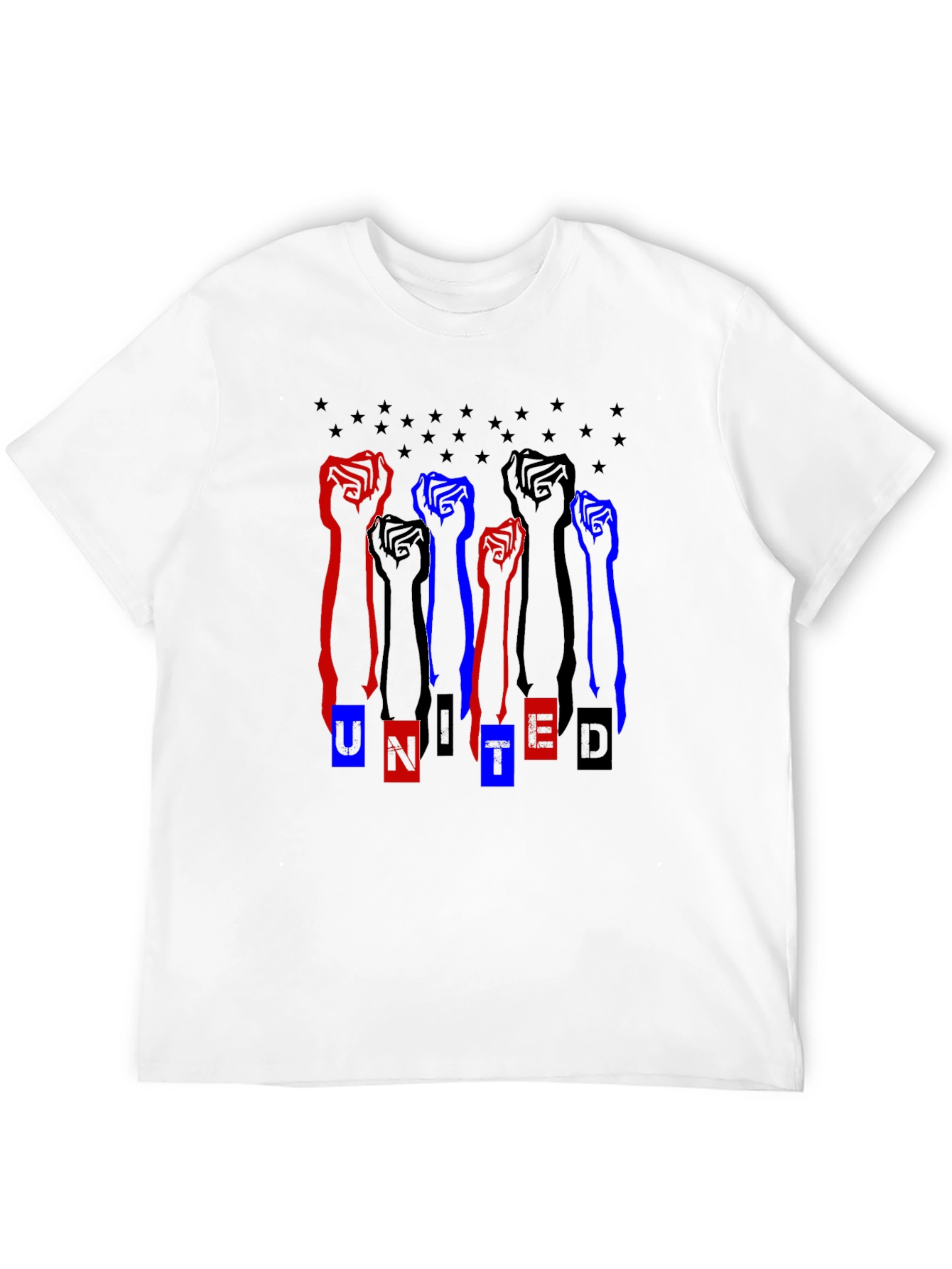 United Graphic Tee - Black Unisex T-Shirt