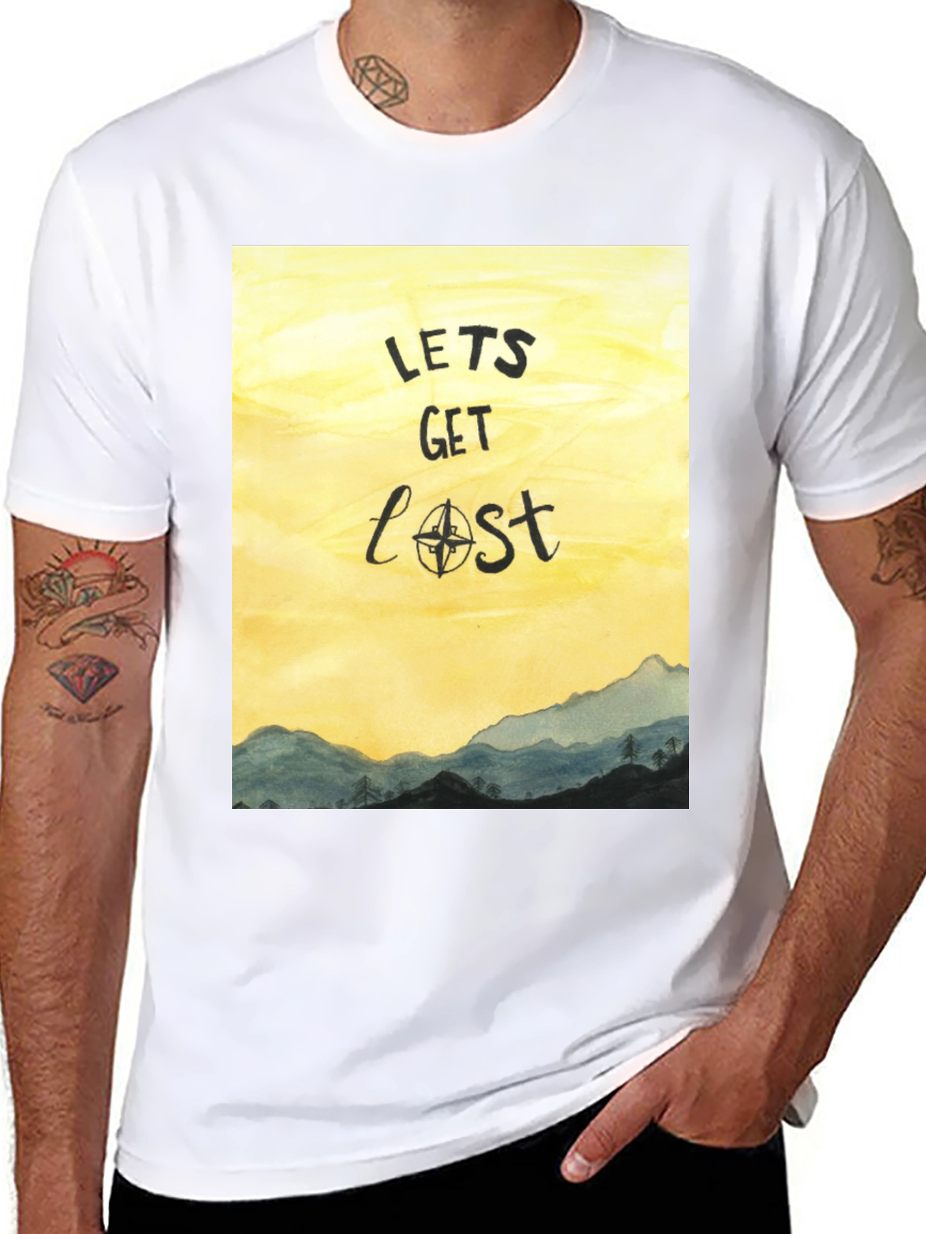 Lets Get Lost Adventure T-Shirt