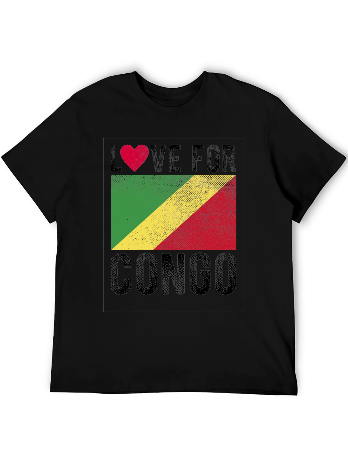 Love for Congo Flag T-Shirt