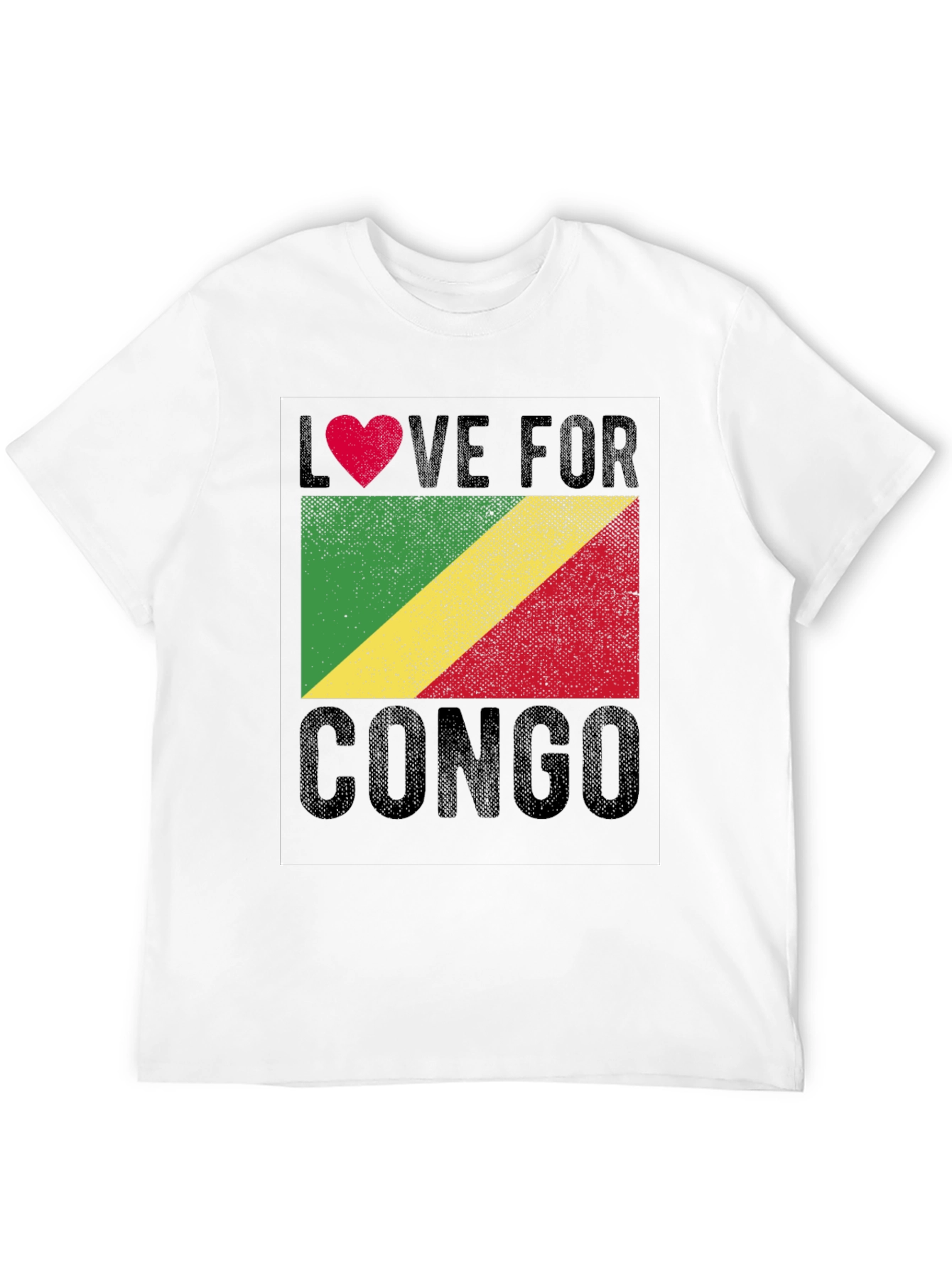Love for Congo Flag T-Shirt