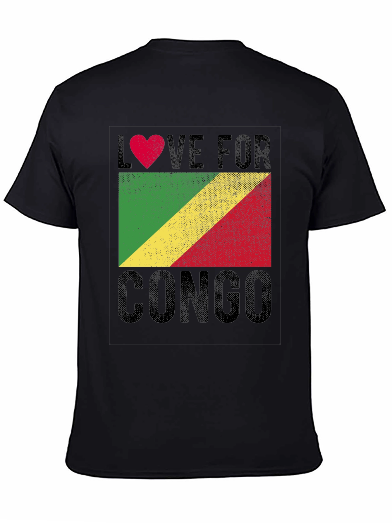 Love for Congo Flag T-Shirt