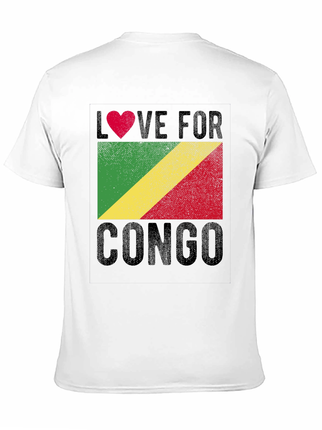 Love for Congo Flag T-Shirt