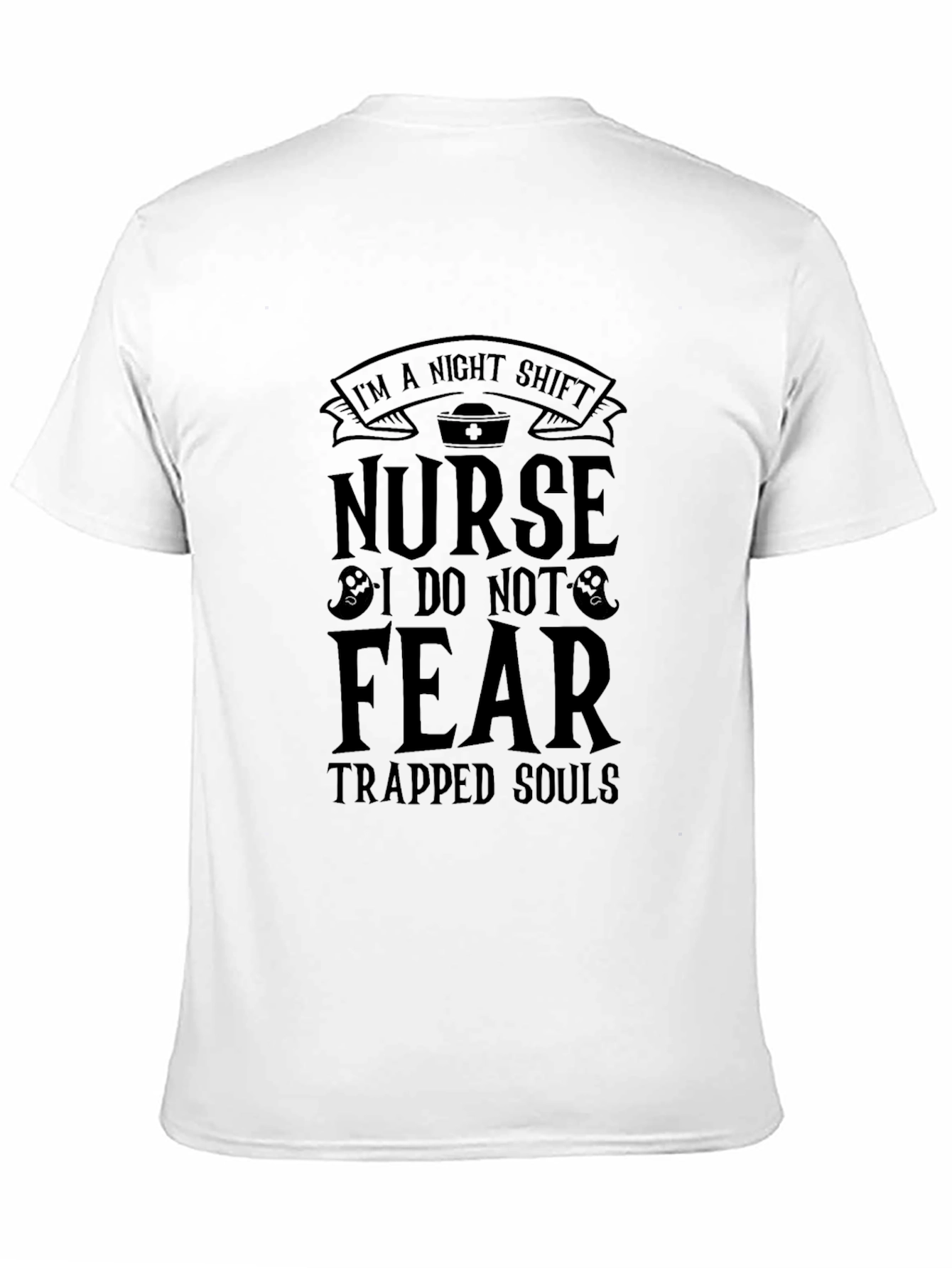 Night Shift Nurse T-Shirt - Trapped Souls