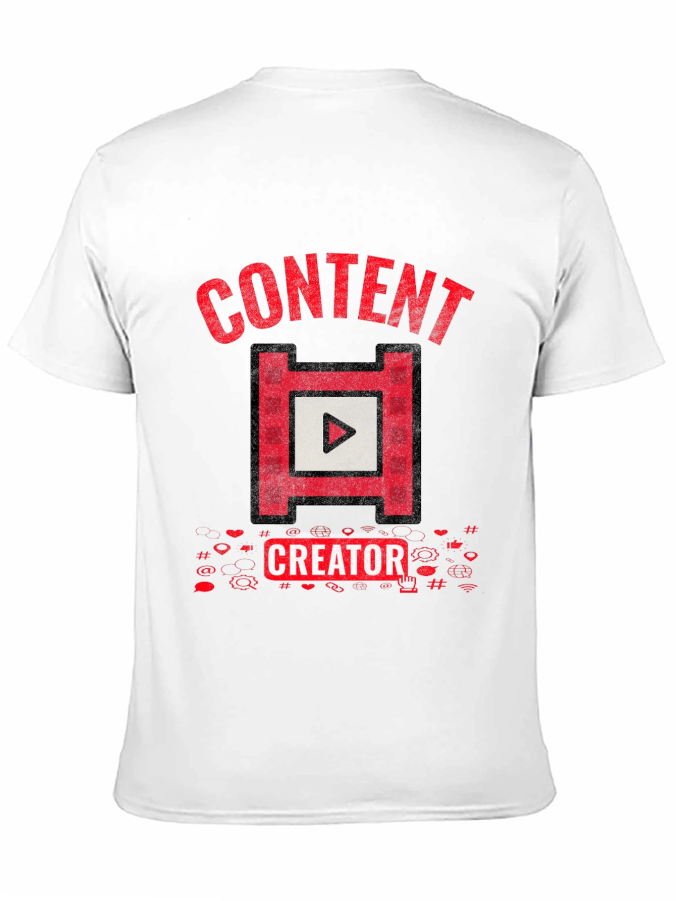 Content Creator Graphic Tee - Black