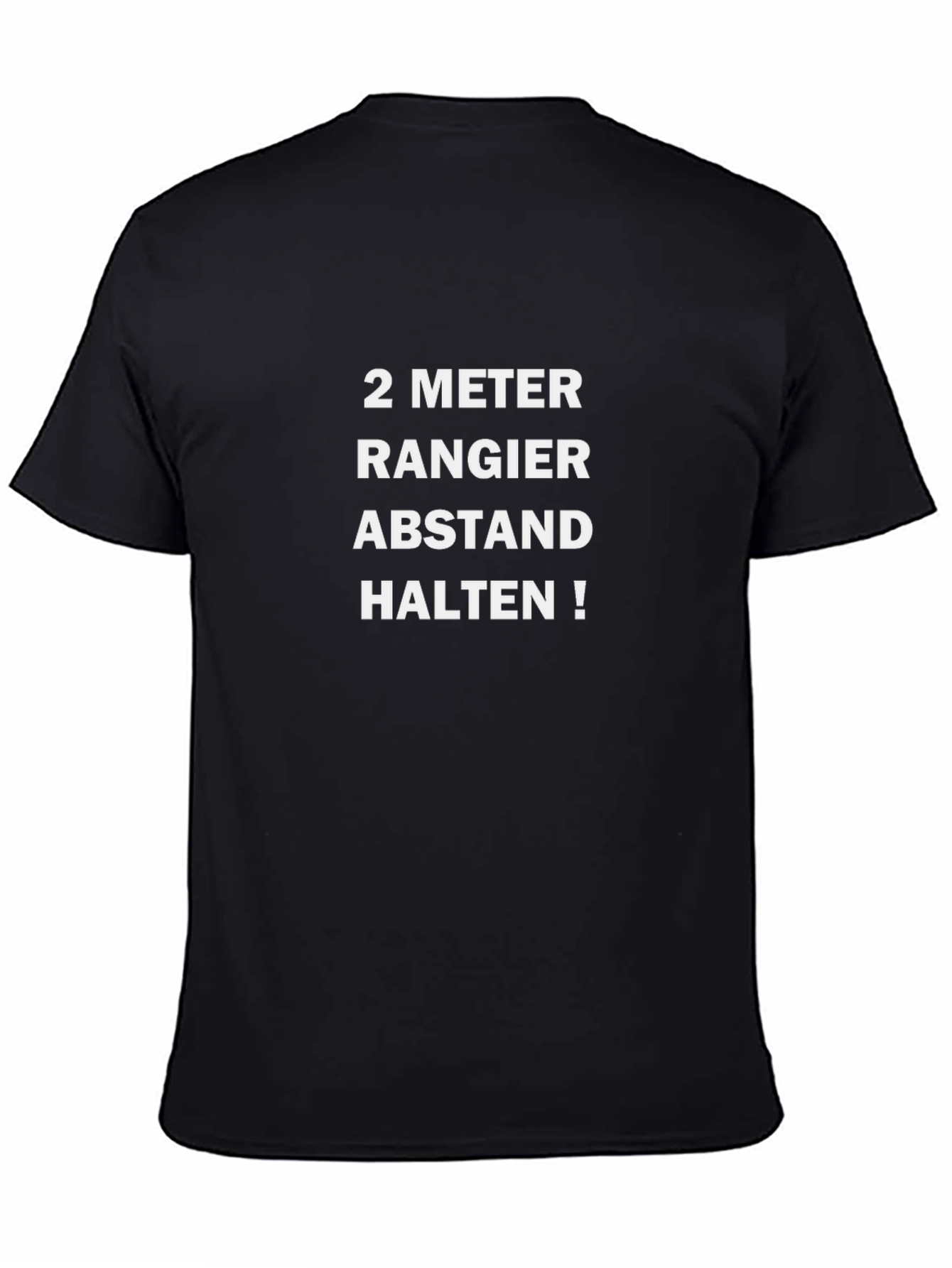 Social Distancing T-Shirt - German - 2 Meter