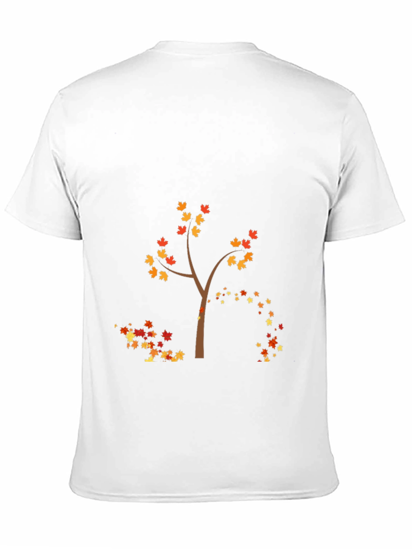 Autumn Tree Graphic Tee - Black