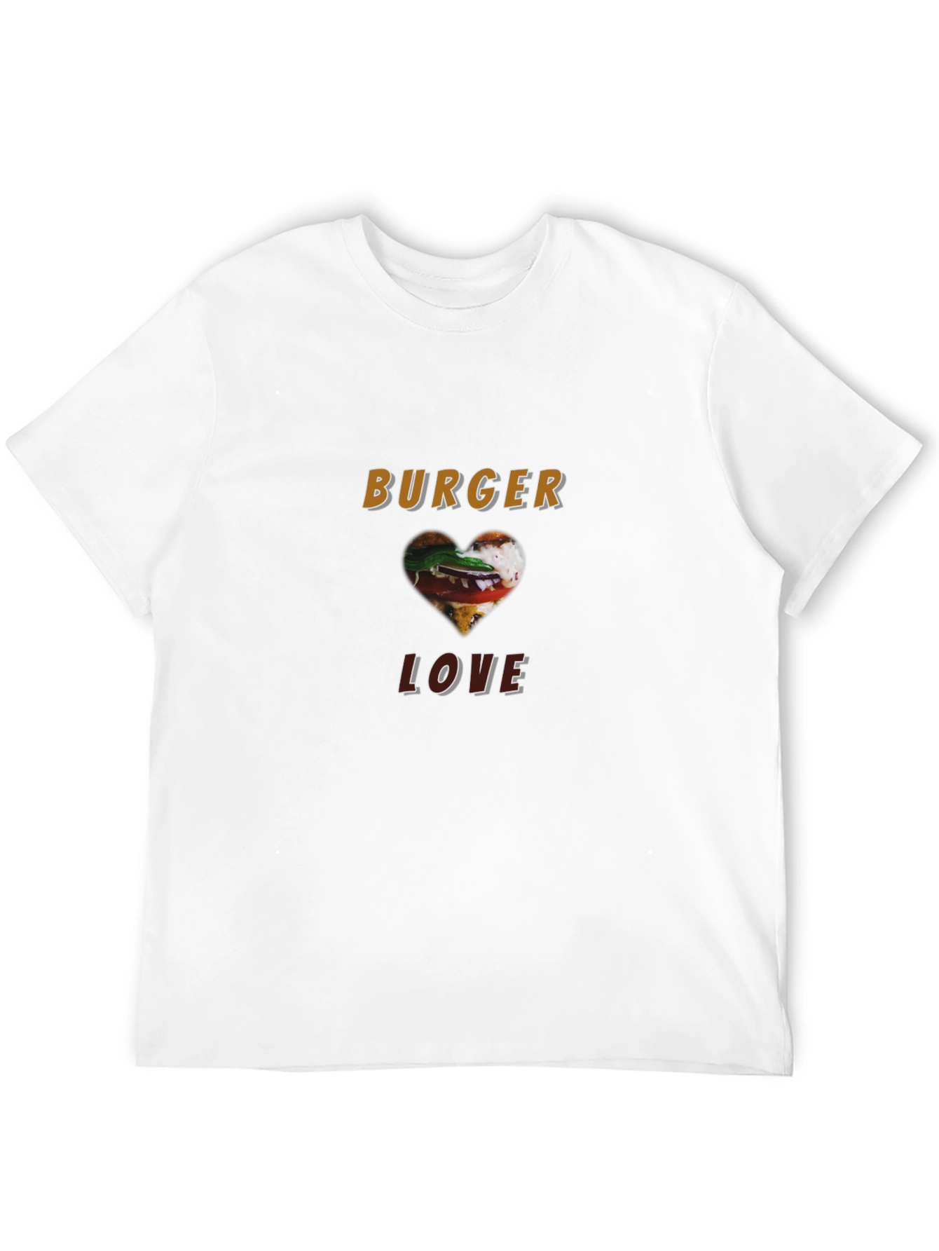 Burger Love Black Graphic Tee