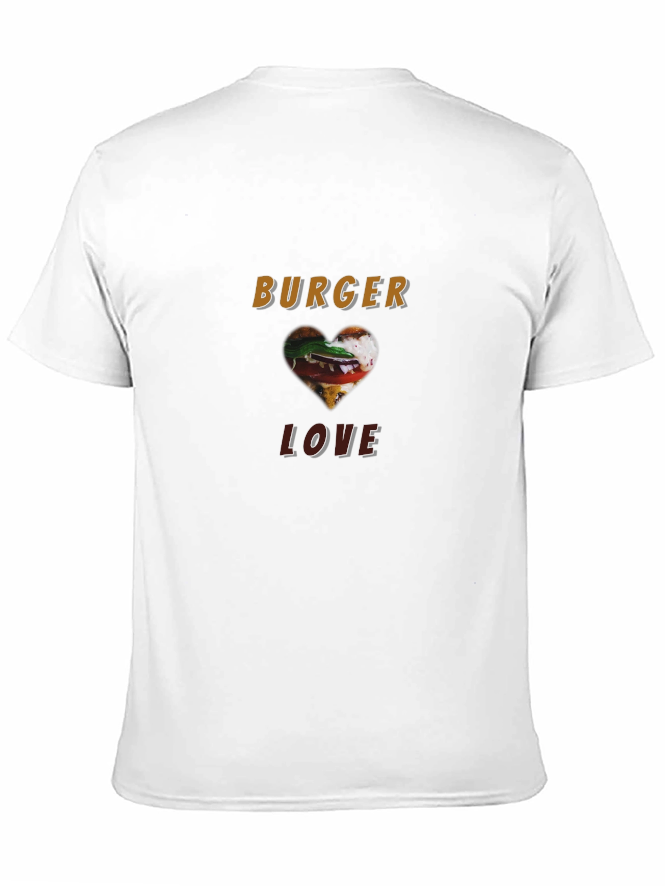 Burger Love Black Graphic Tee