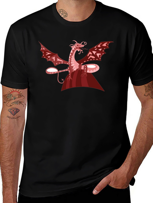 Dragon Graphic Tee - Unique Fantasy Design