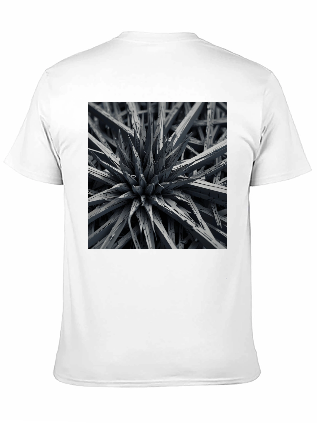 Abstract Geometric Graphic T-Shirt