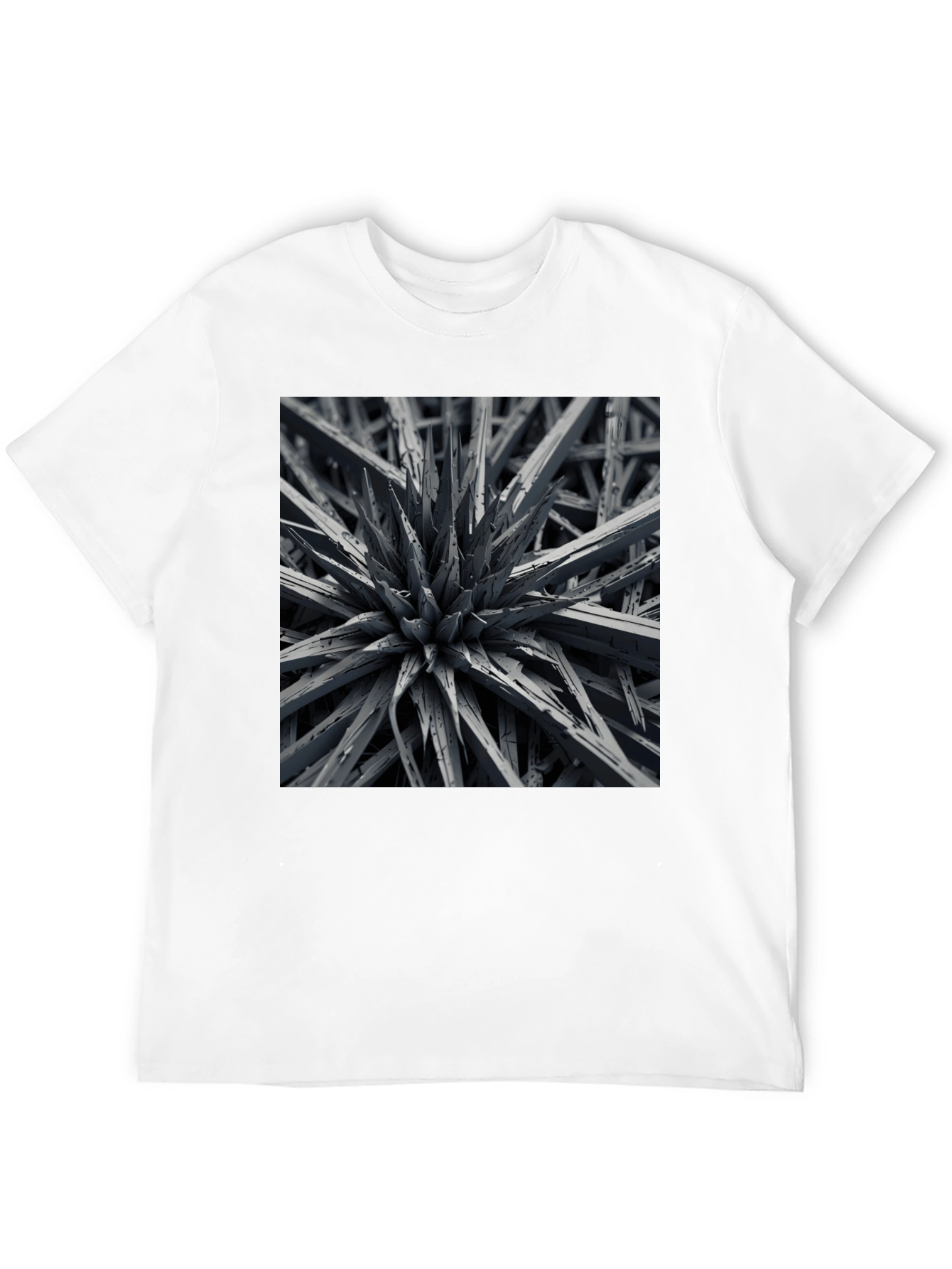 Abstract Geometric Graphic T-Shirt