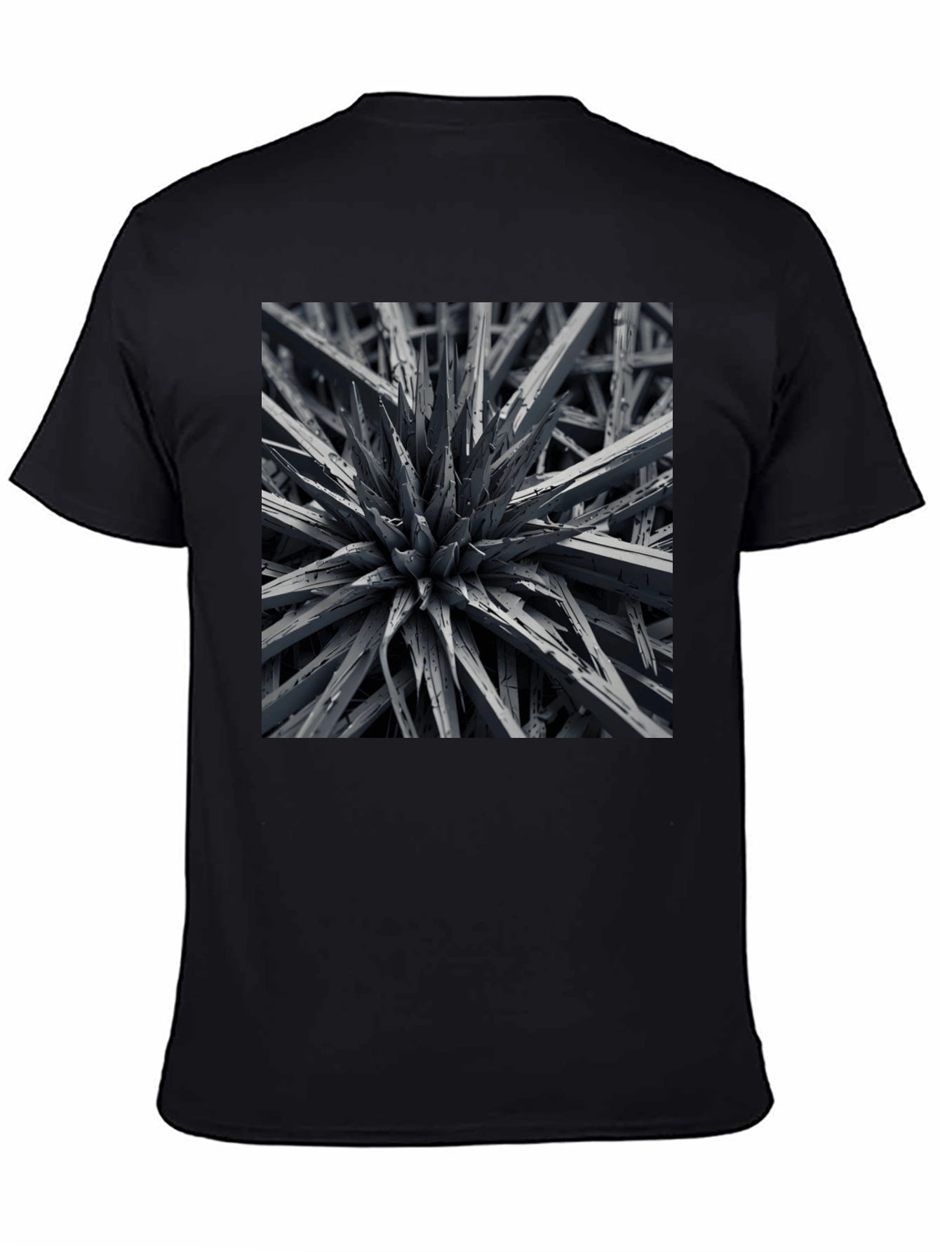 Abstract Geometric Graphic T-Shirt