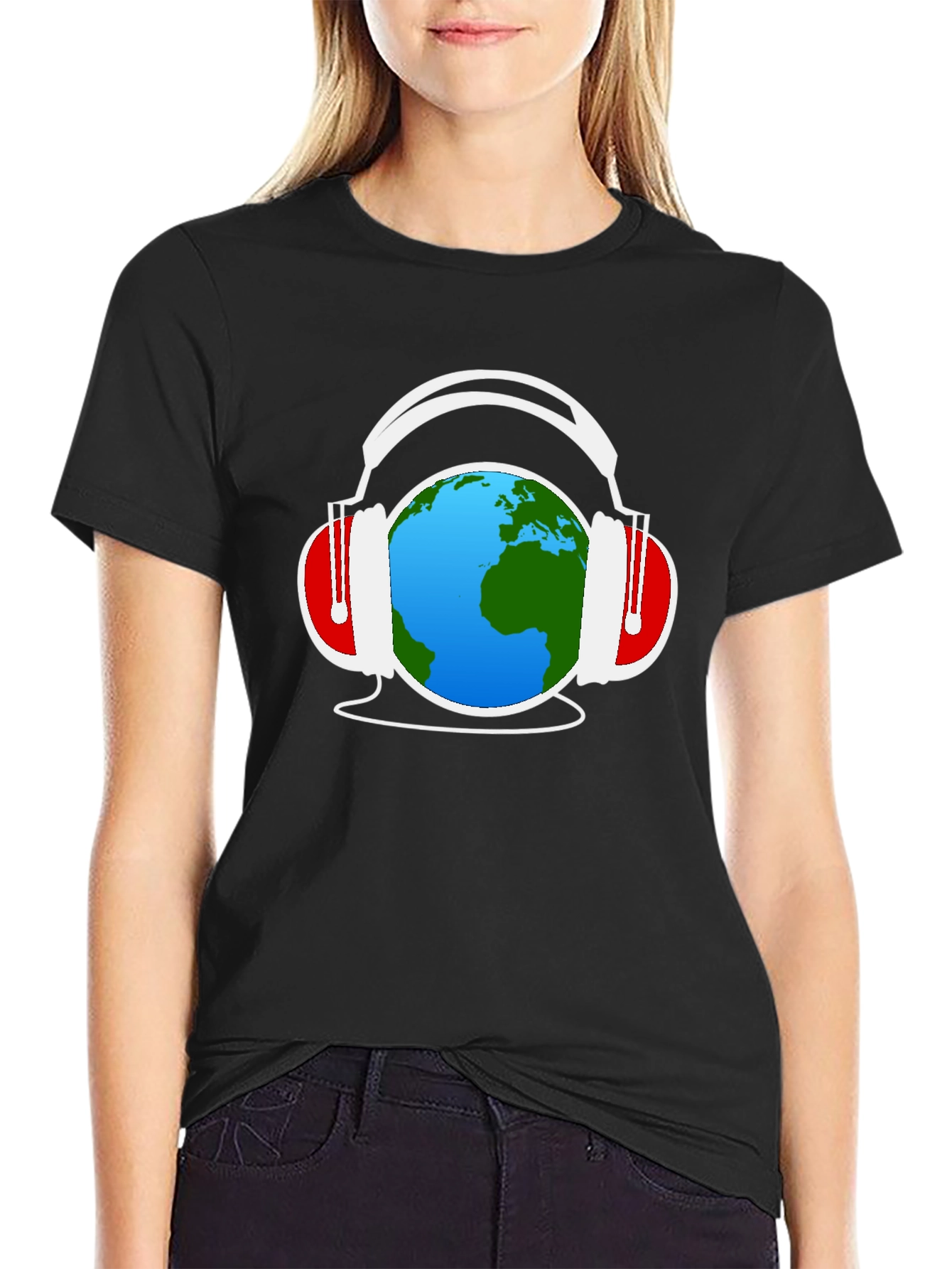 World Music T-Shirt - Global DJ Tee