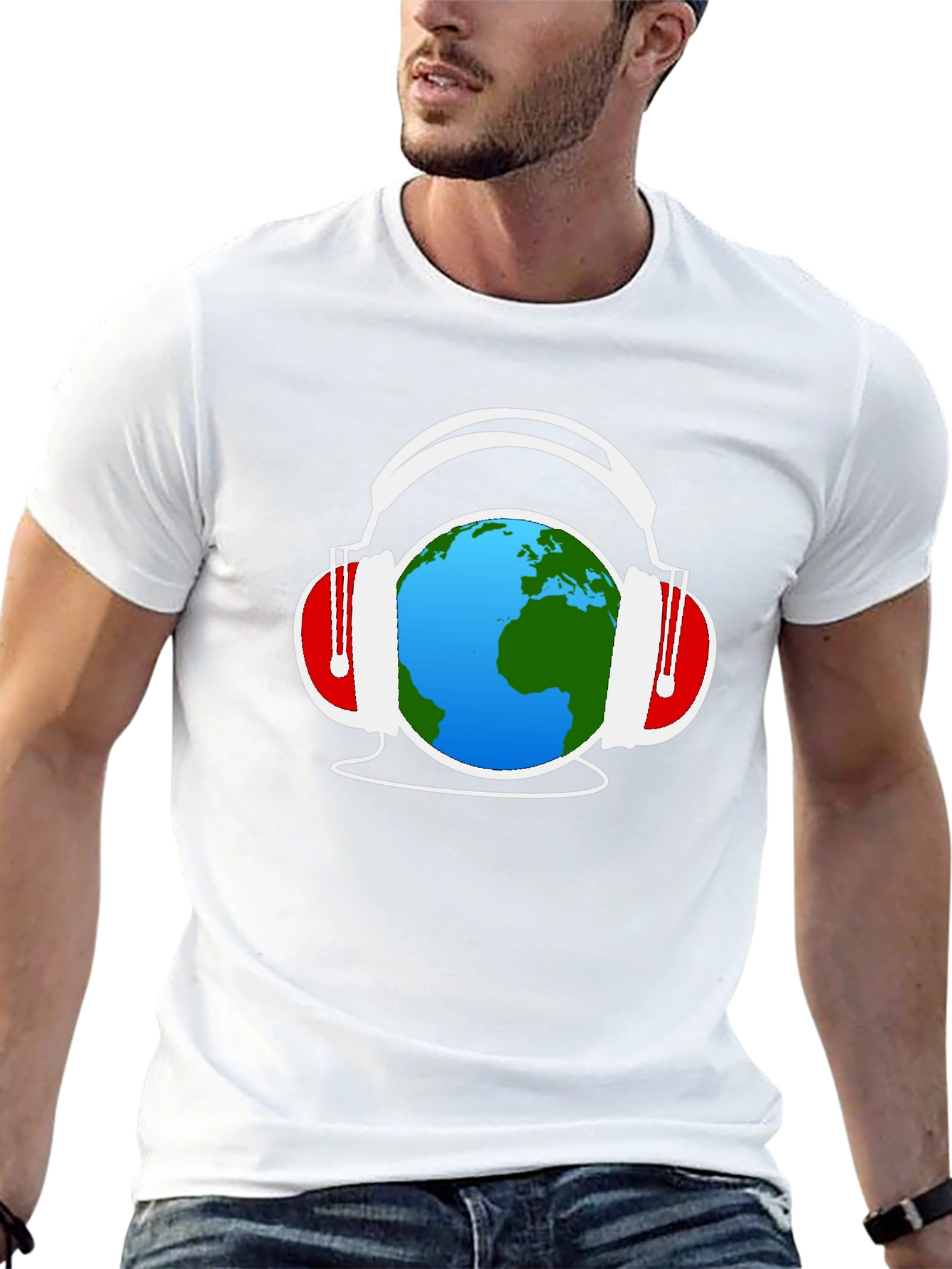 World Music T-Shirt - Global DJ Tee