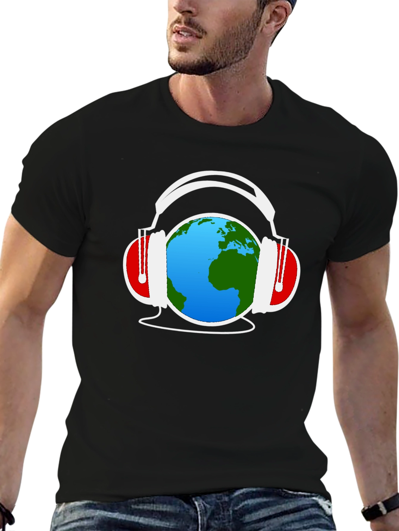 World Music T-Shirt - Global DJ Tee