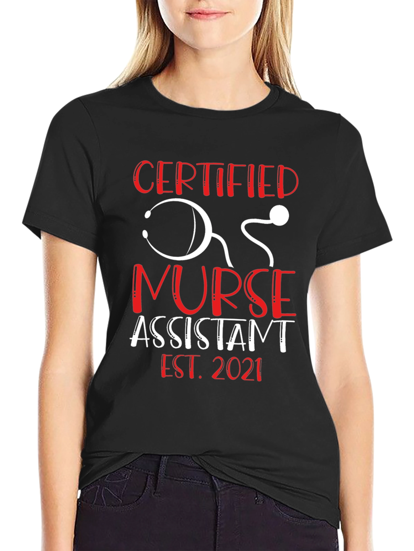 Certified Nurse Assistant T-Shirt - Est. 2021