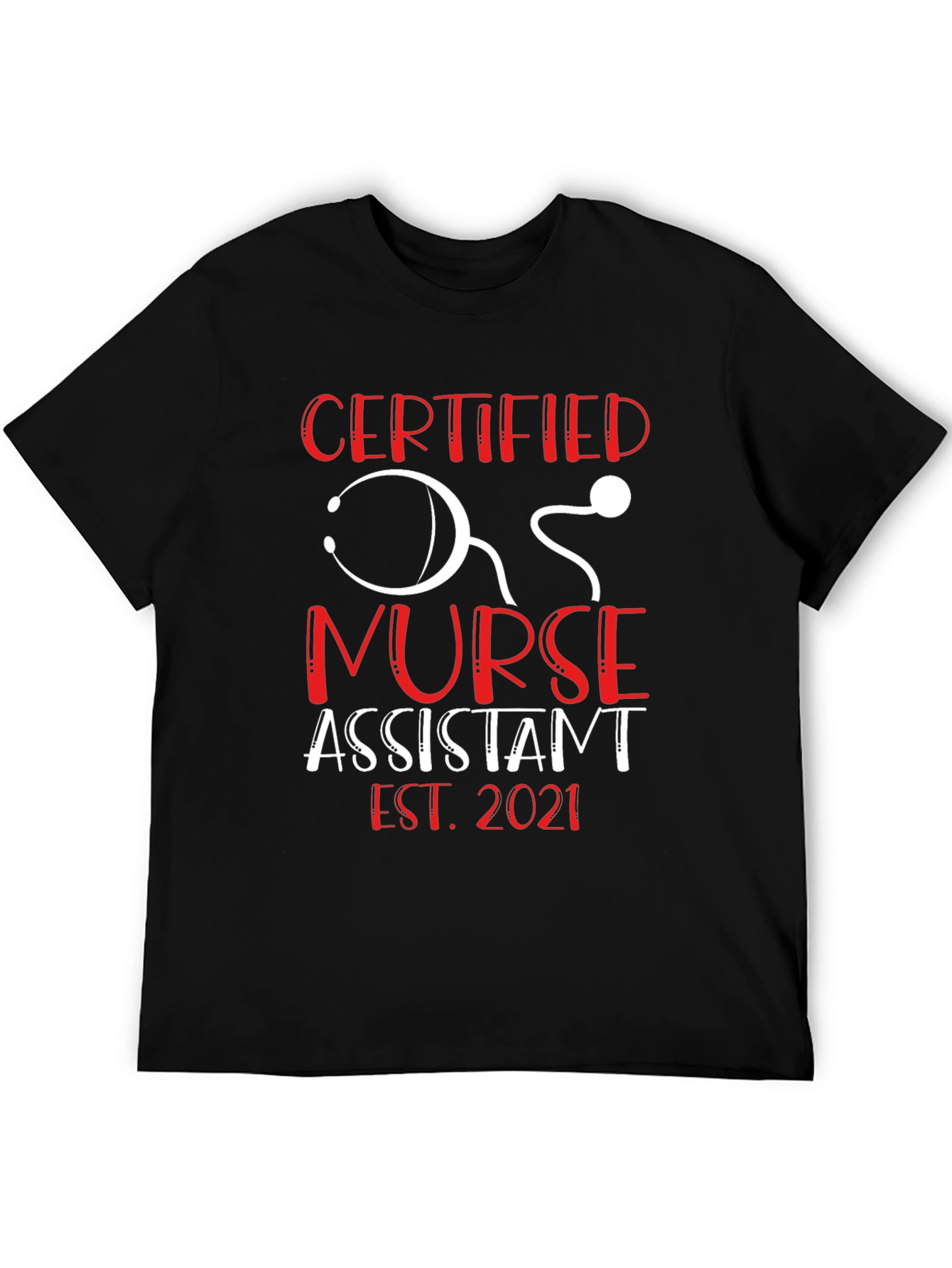 Certified Nurse Assistant T-Shirt - Est. 2021