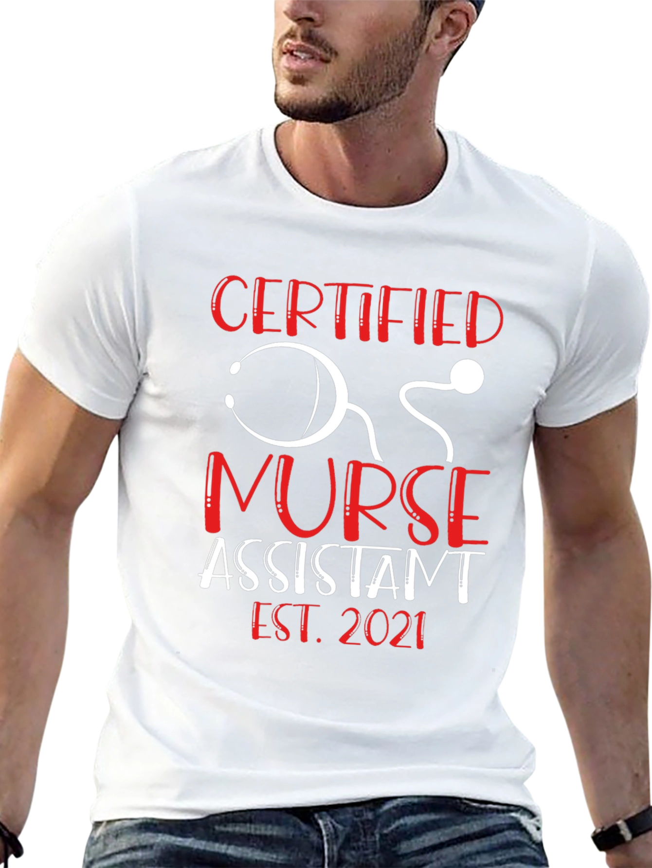 Certified Nurse Assistant T-Shirt - Est. 2021