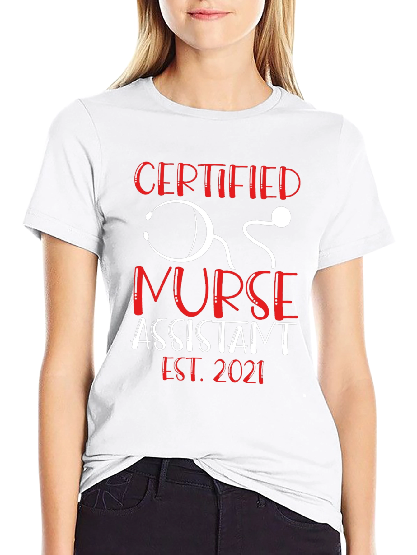 Certified Nurse Assistant T-Shirt - Est. 2021