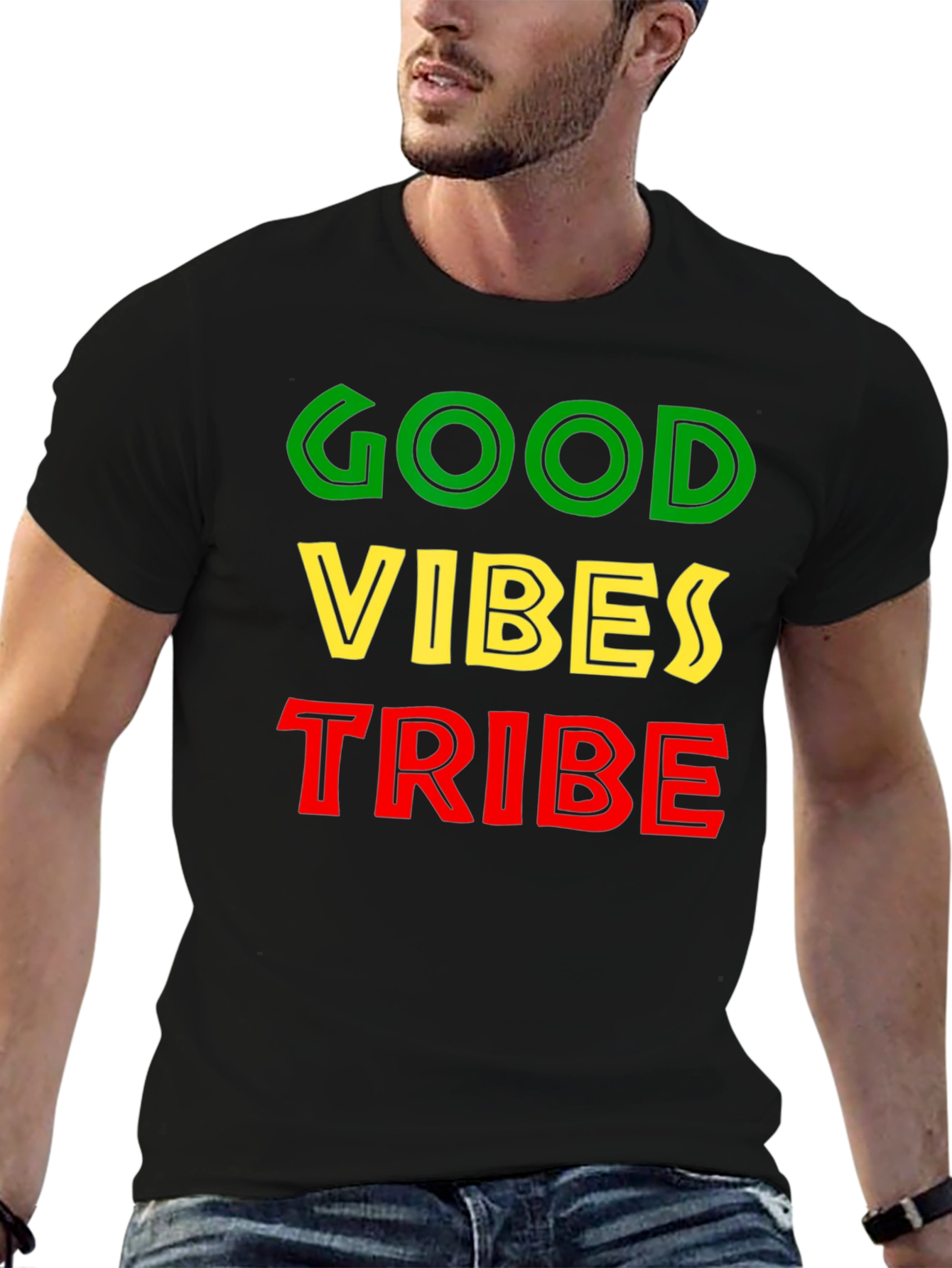 Good Vibes Tribe T-Shirt - Reggae Style