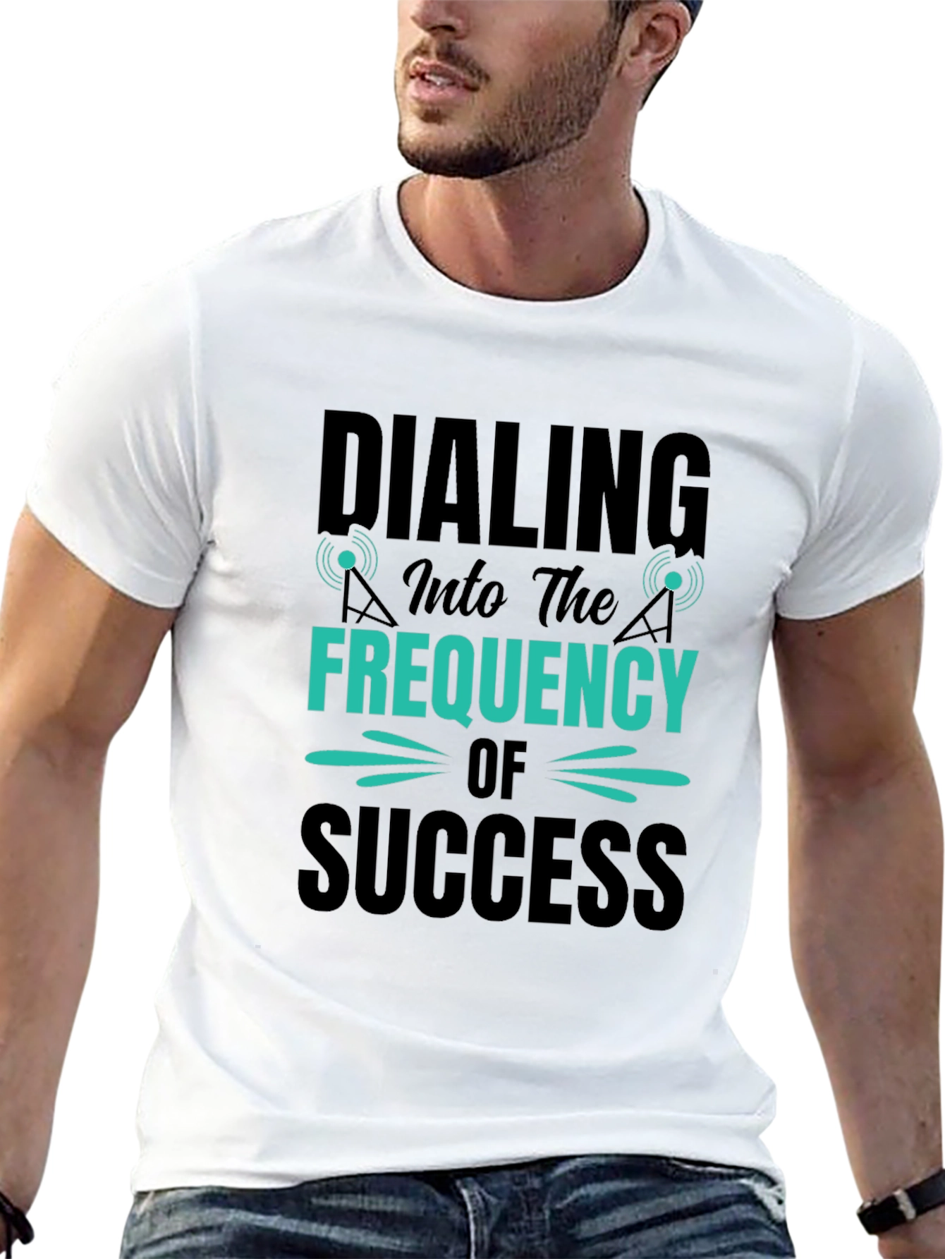 Dialing Into The Frequency Of Success Graphic T-Shirt