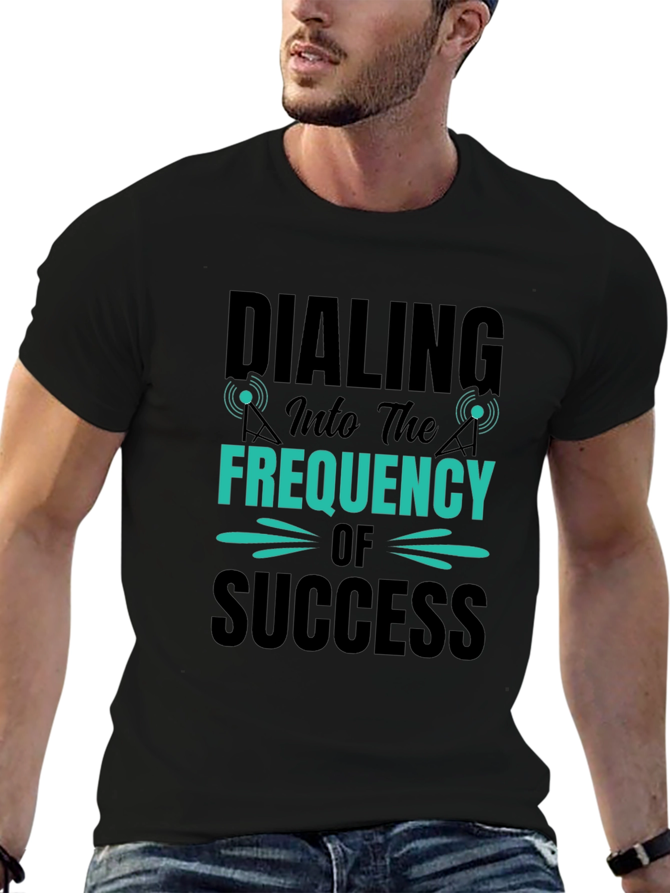 Dialing Into The Frequency Of Success Graphic T-Shirt