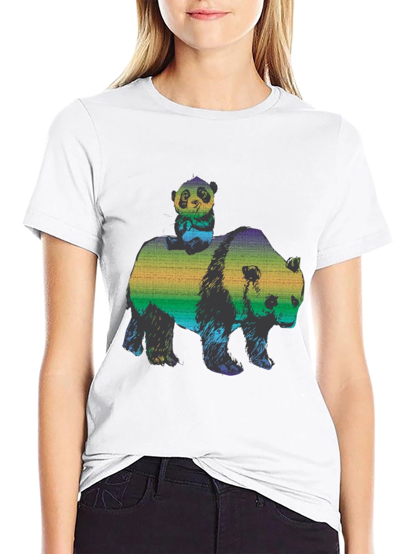 Panda Ride Graphic Tee