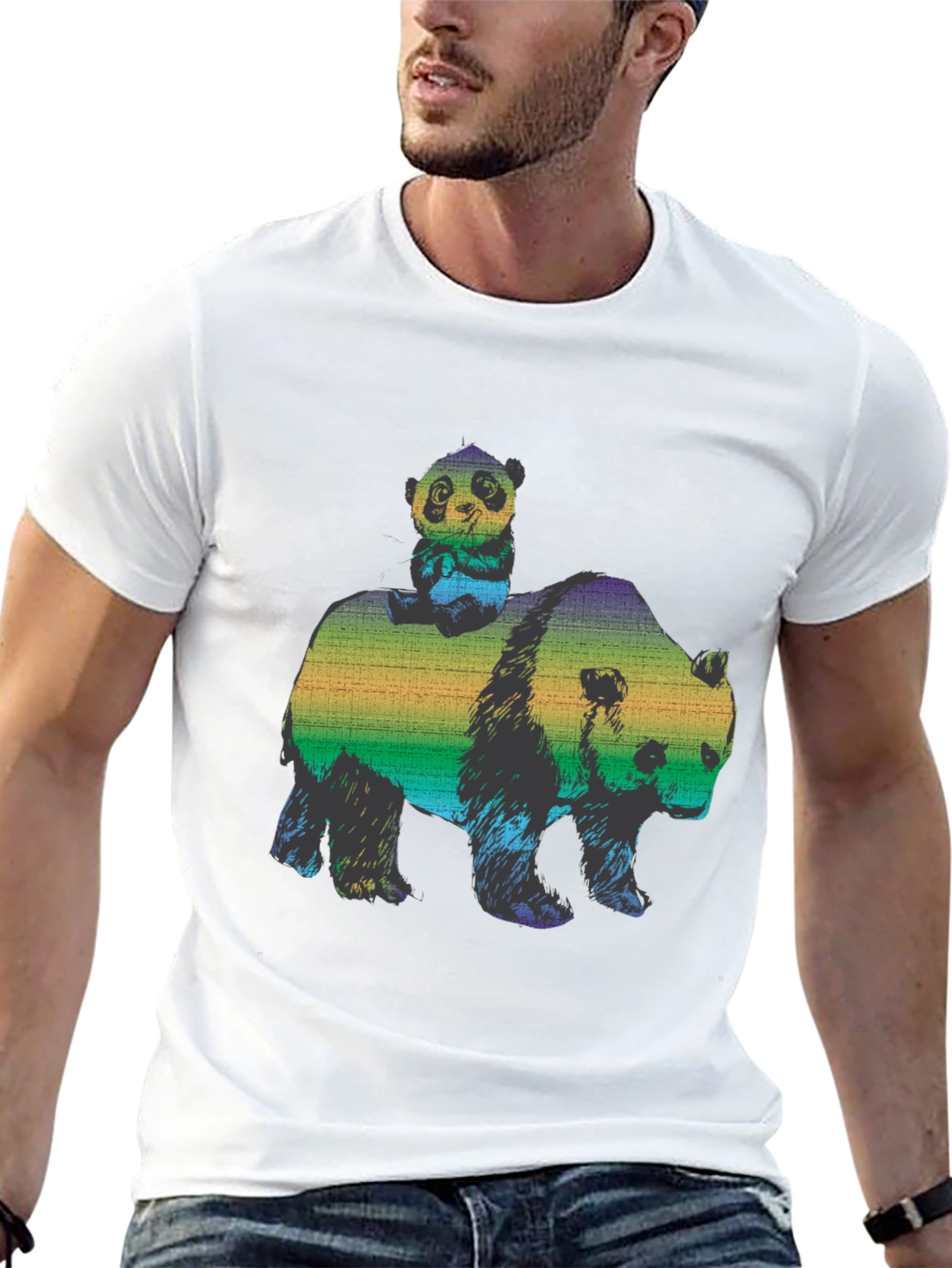 Panda Ride Graphic Tee