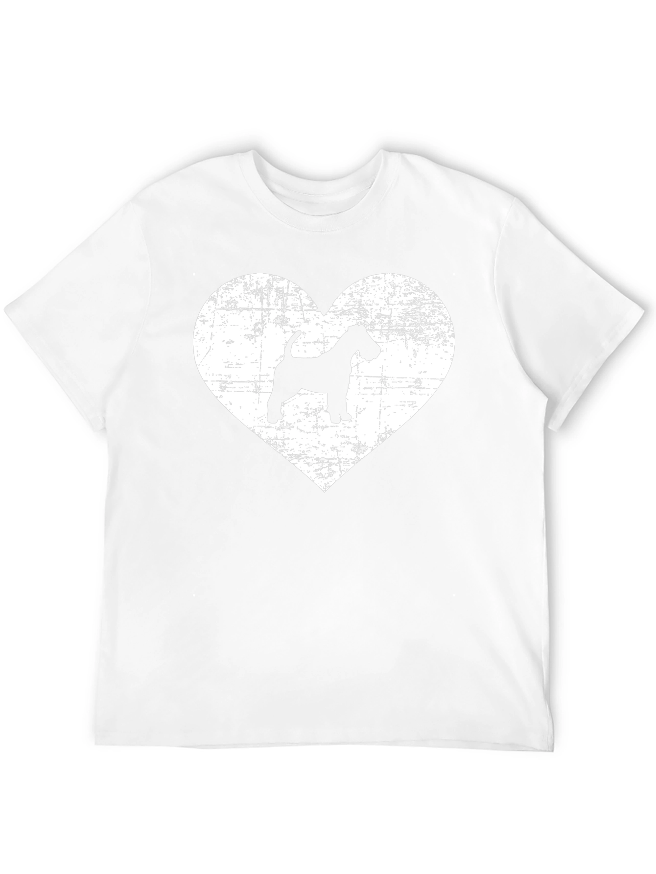 Dog Breed Heart Graphic Tee - Black
