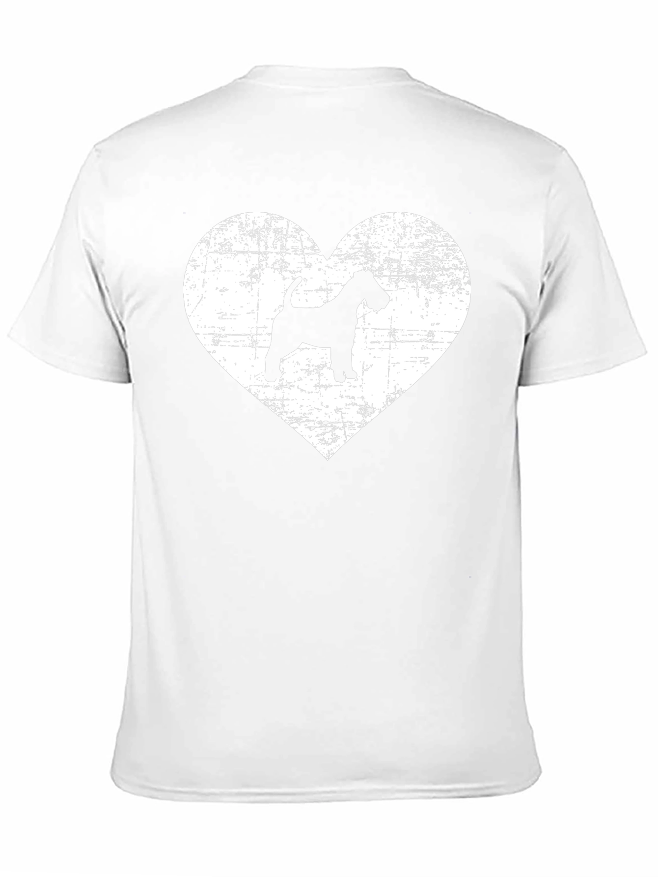Dog Breed Heart Graphic Tee - Black
