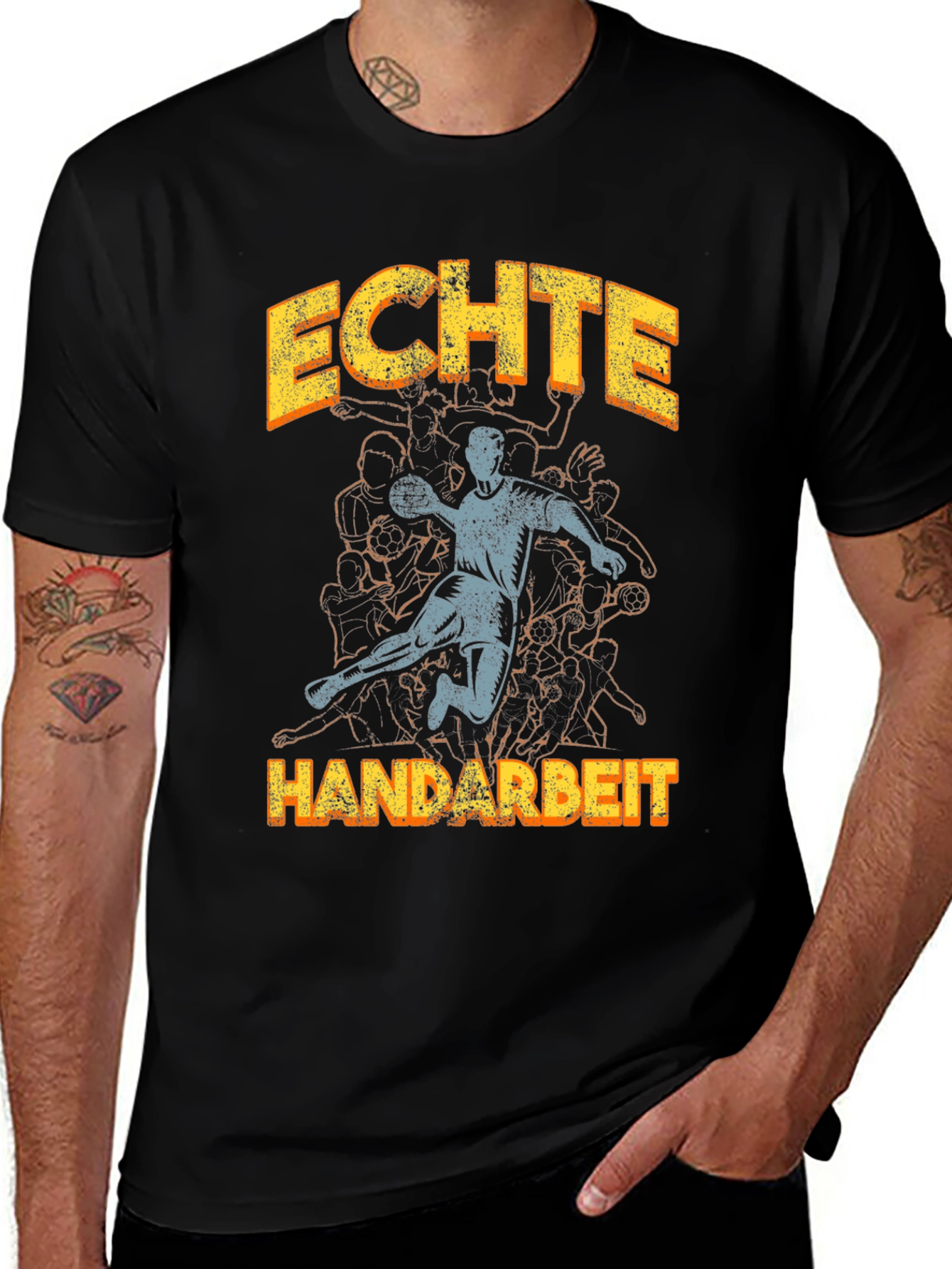 Echte Handarbeit Graphic T-Shirt