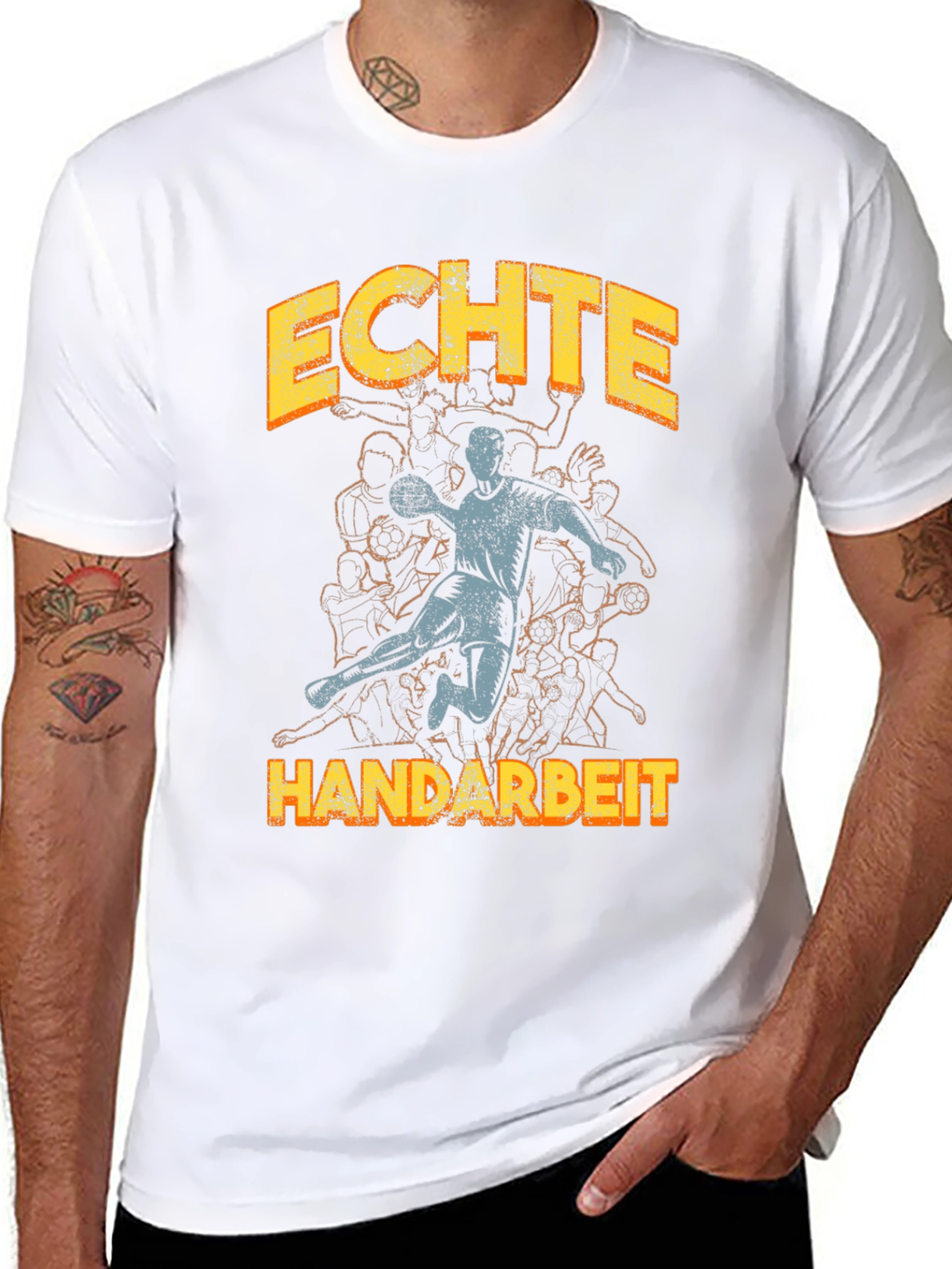 Echte Handarbeit Graphic T-Shirt