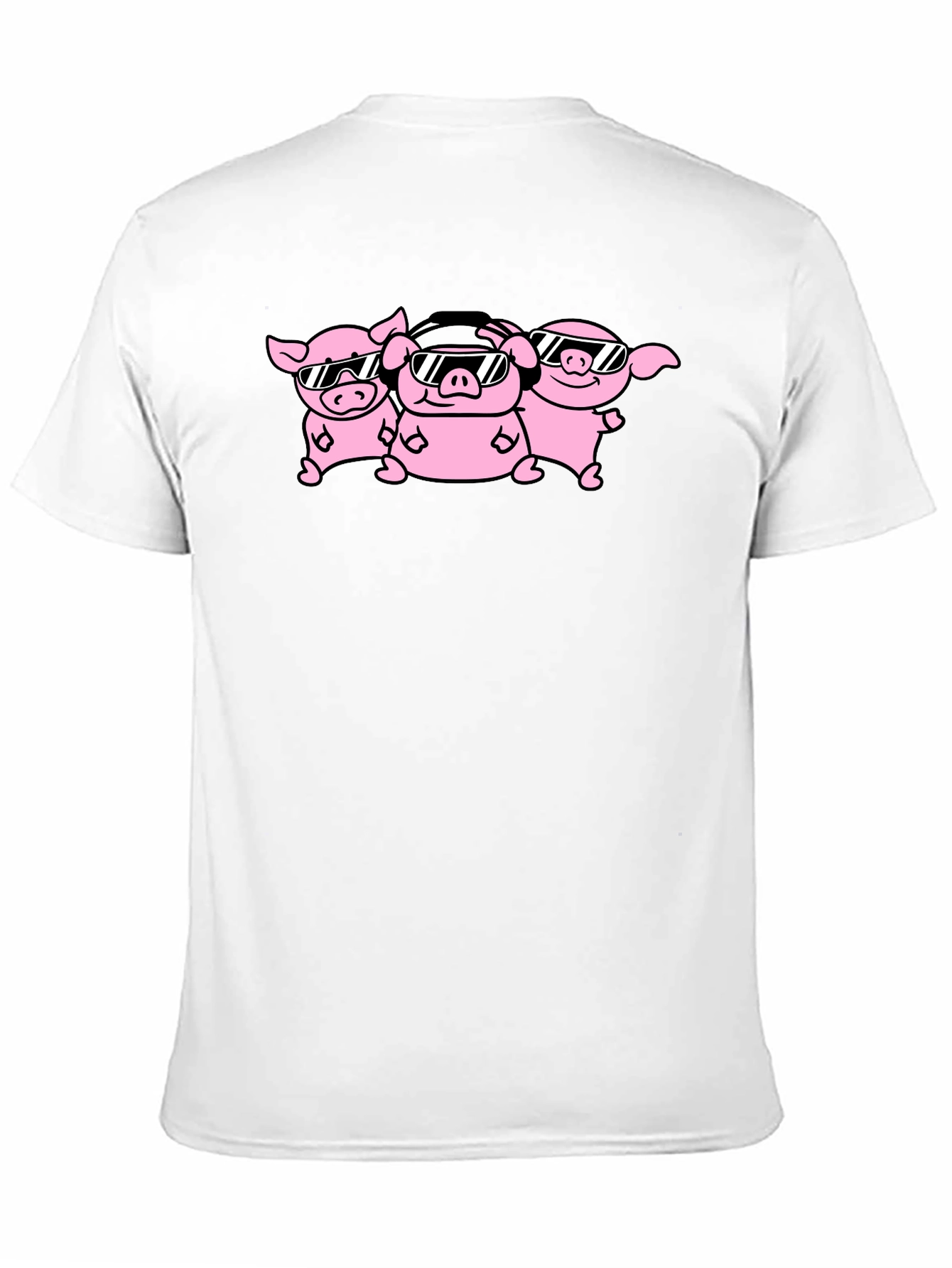 Cool Pig Squad Black T-Shirt