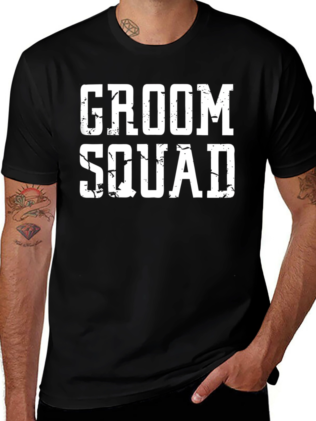 Groom Squad Graphic T-Shirt