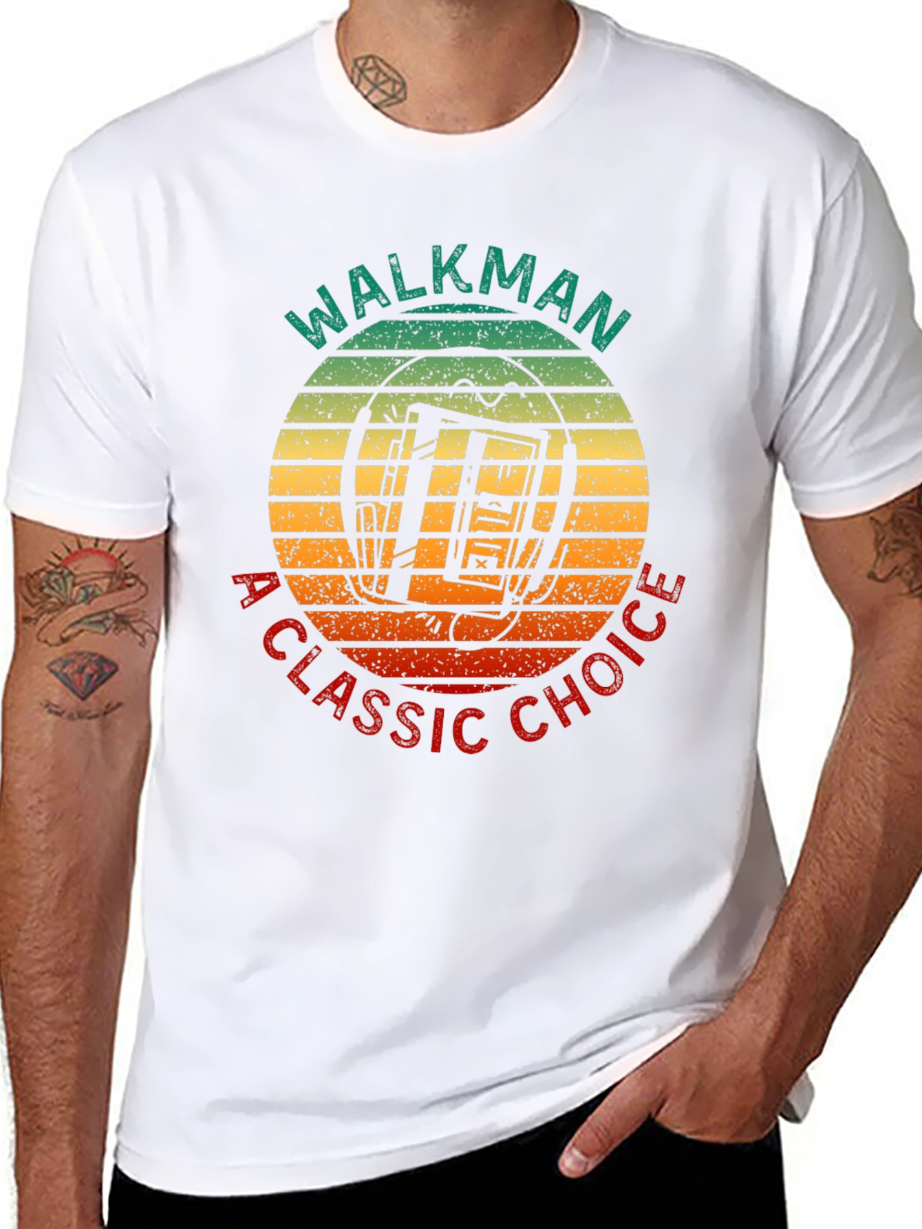 Retro Walkman T-Shirt - A Classic Choice