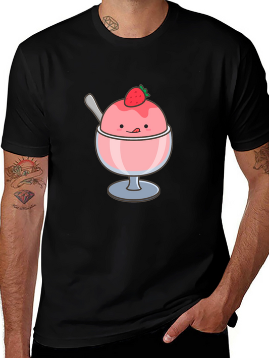 Kawaii Dessert T-Shirt - Cute Ice Cream Graphic Tee