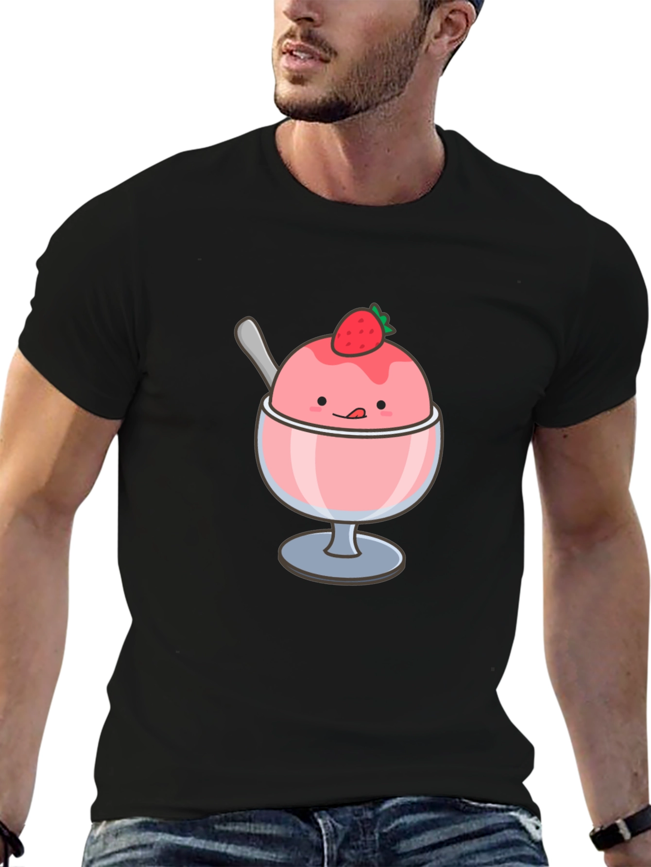 Kawaii Dessert T-Shirt - Cute Ice Cream Graphic Tee