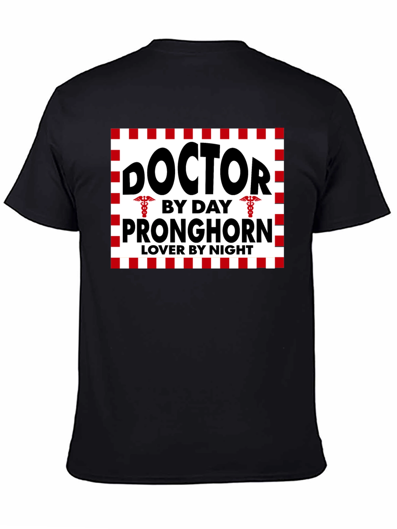 Doctor Pronghorn Lover Novelty Graphic T-Shirt
