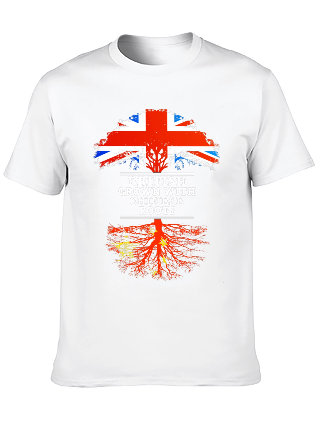 British Grown with Chinese Roots T-Shirt