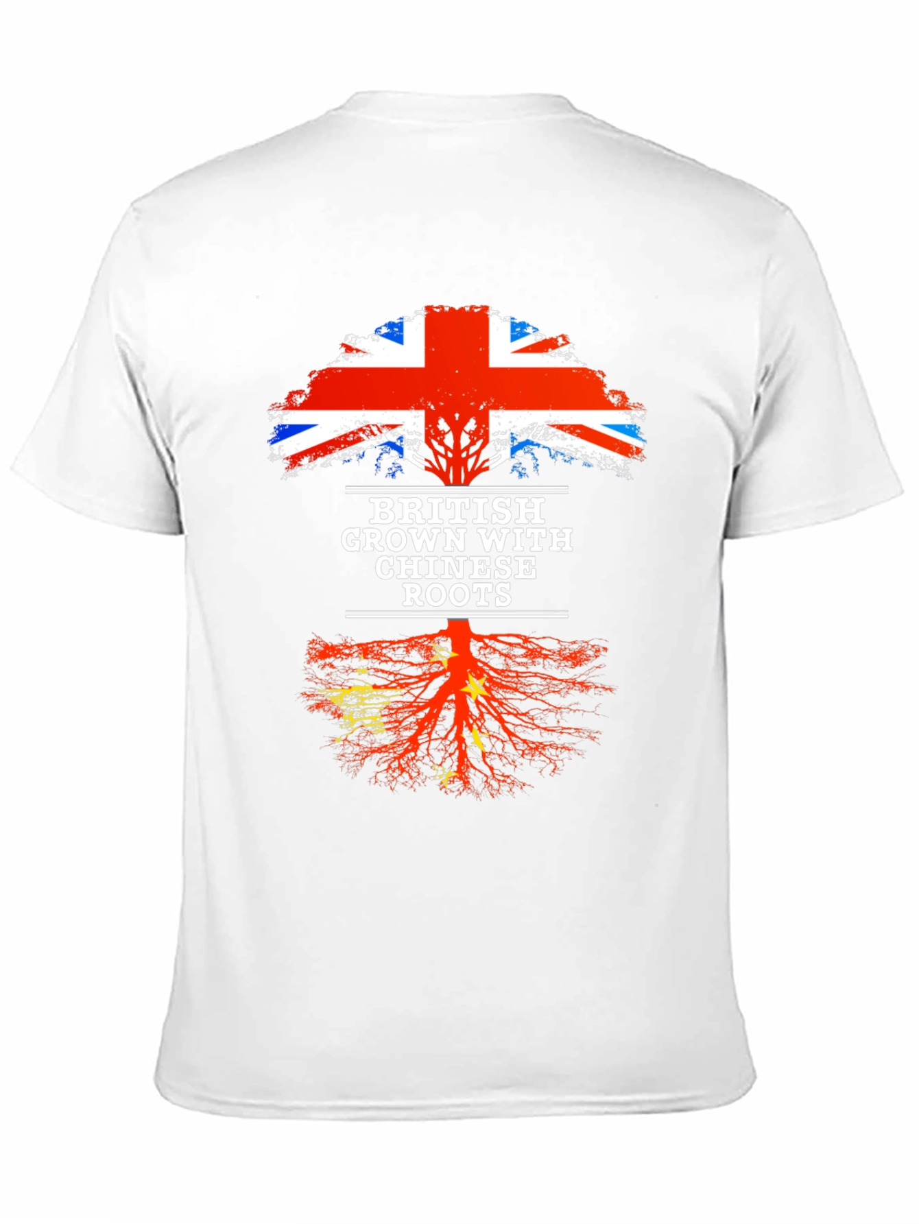 British Grown with Chinese Roots T-Shirt