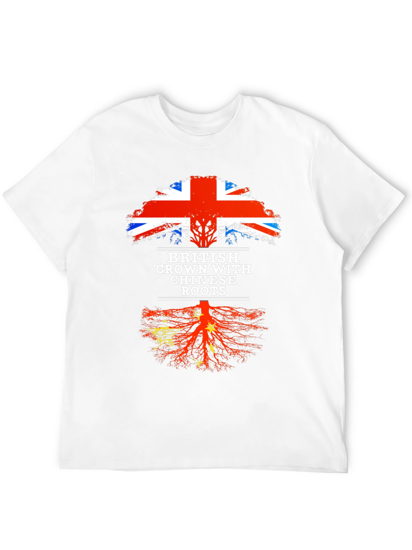 British Grown with Chinese Roots T-Shirt
