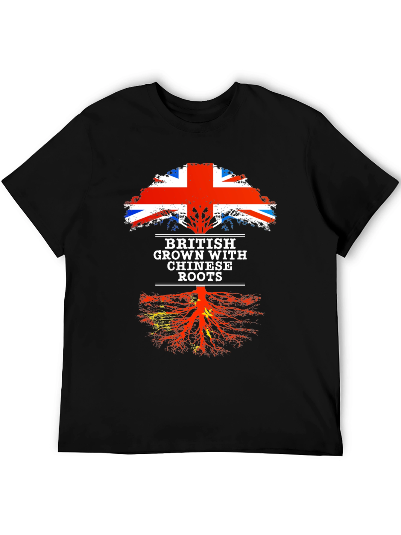 British Grown with Chinese Roots T-Shirt
