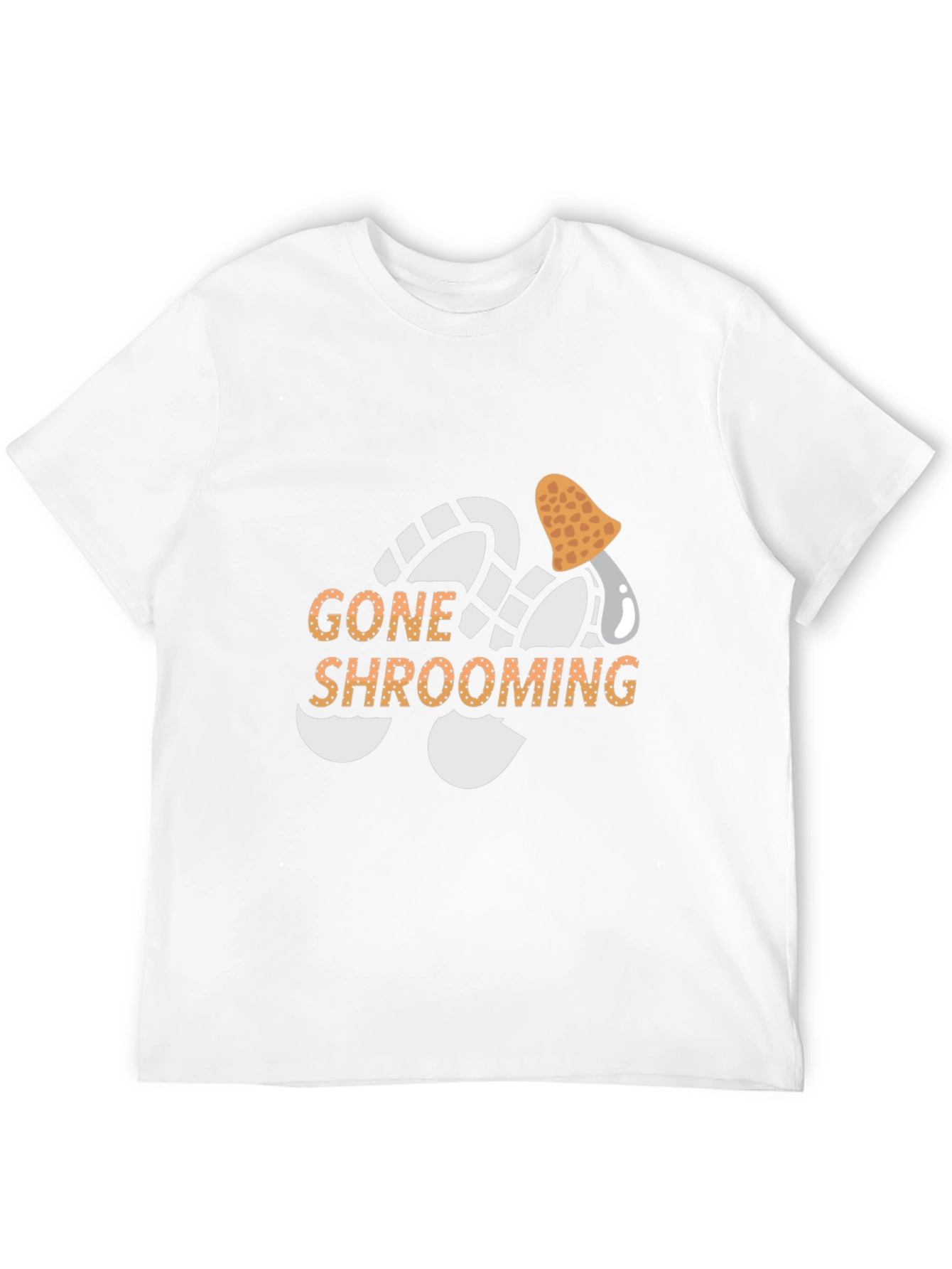 Gone Shrooming Graphic T-Shirt - Black