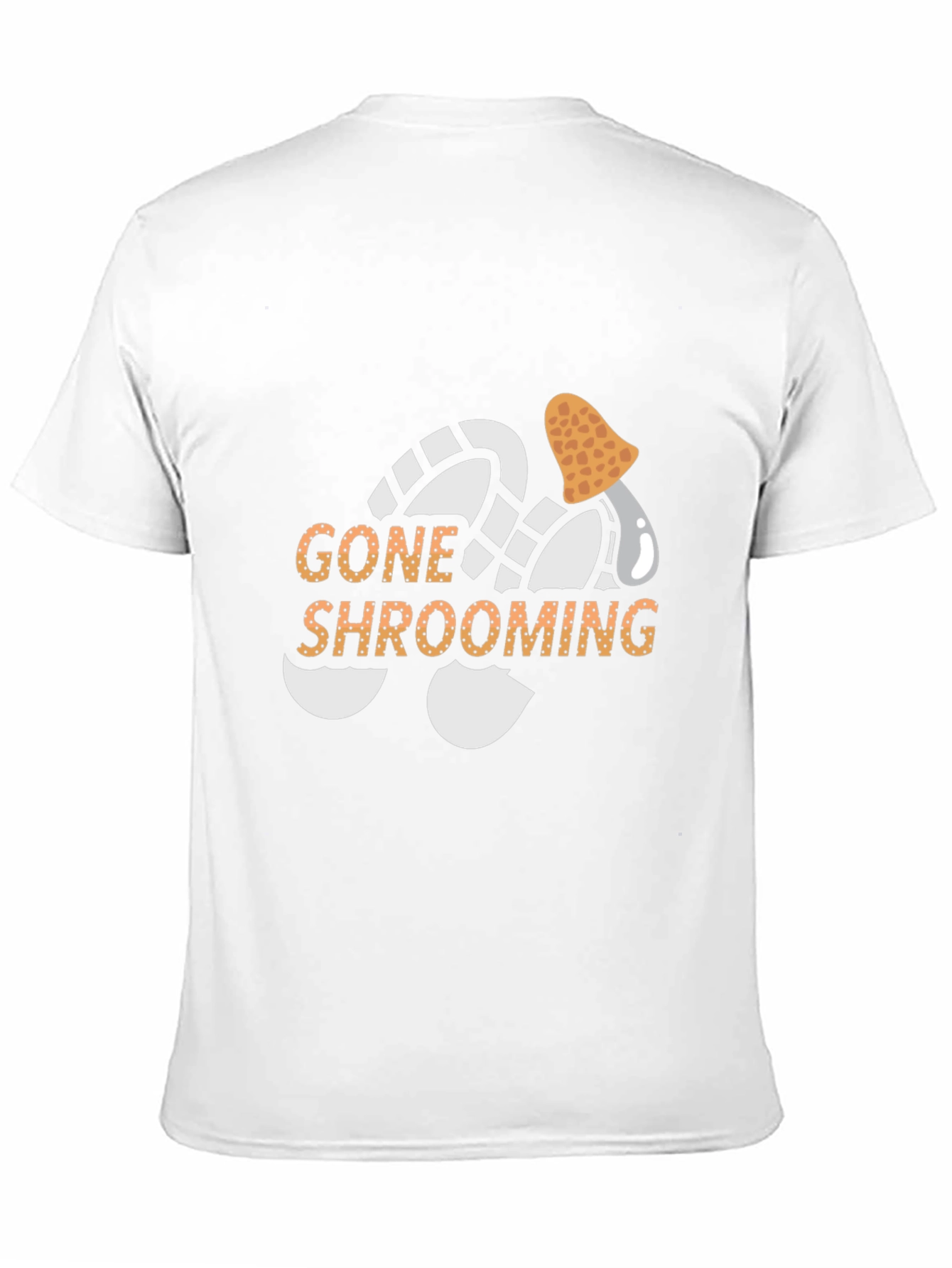 Gone Shrooming Graphic T-Shirt - Black