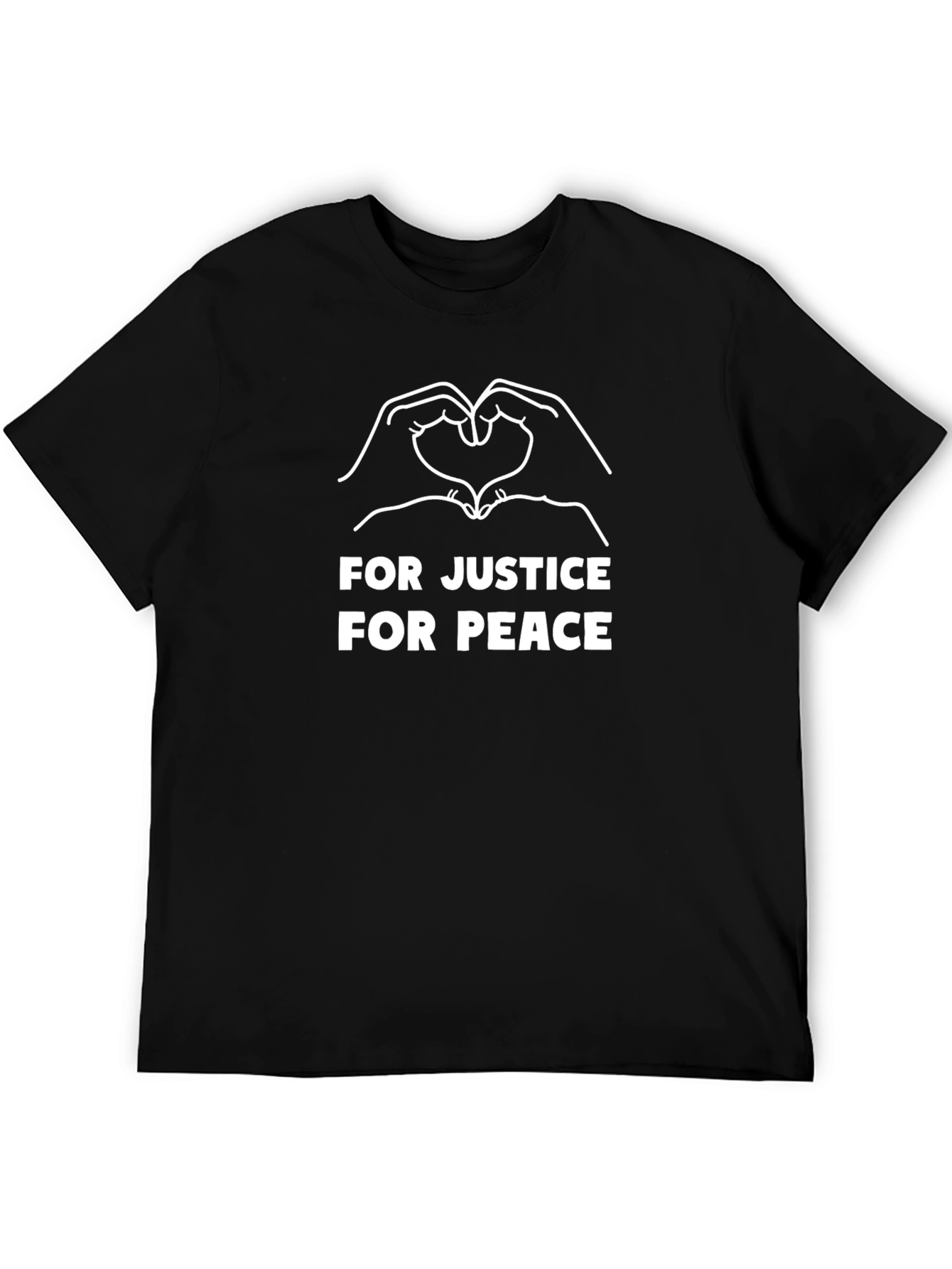 Justice & Peace Graphic T-Shirt