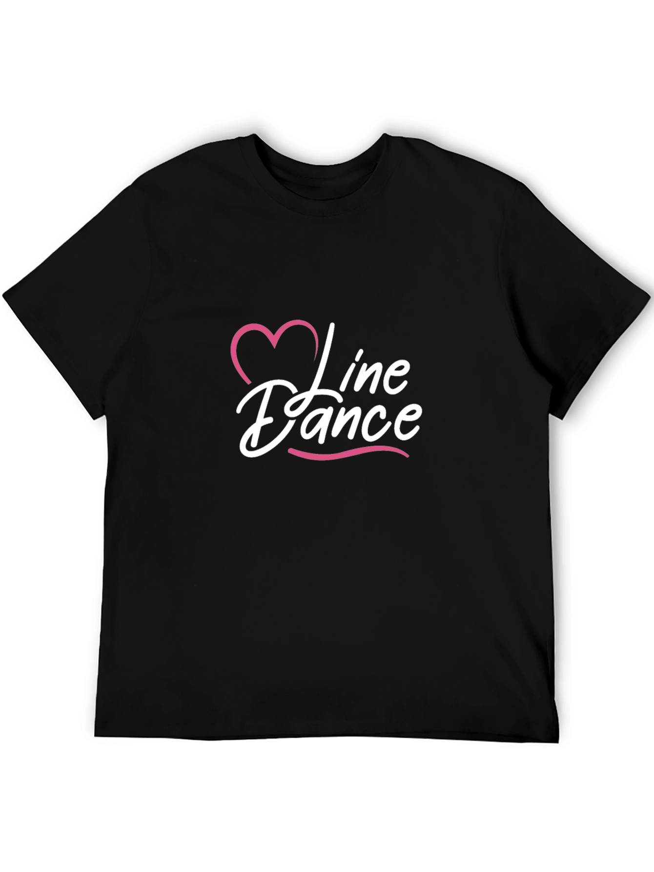 Line Dance Heart T-Shirt - Soft Cotton Tee
