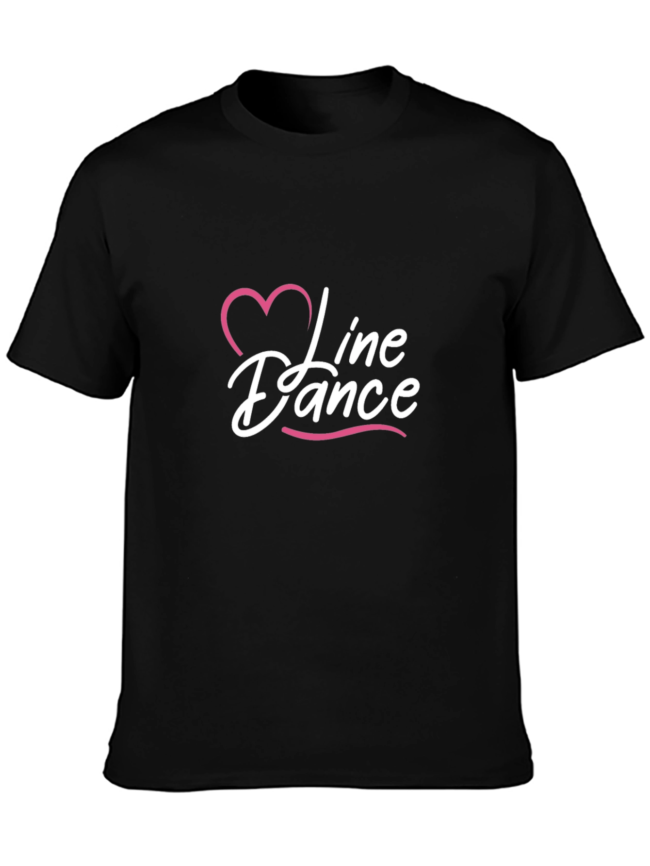 Line Dance Heart T-Shirt - Soft Cotton Tee