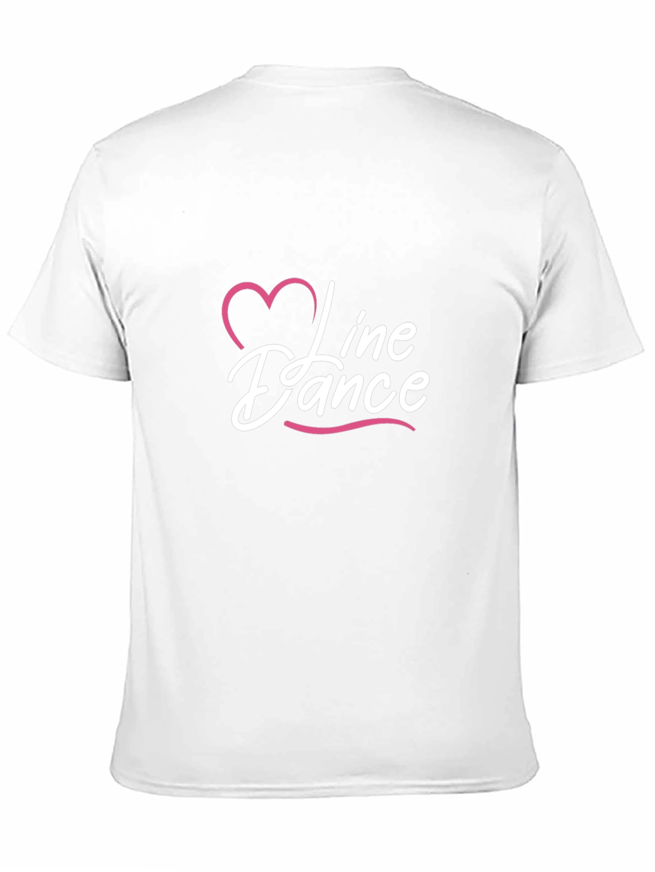 Line Dance Heart T-Shirt - Soft Cotton Tee