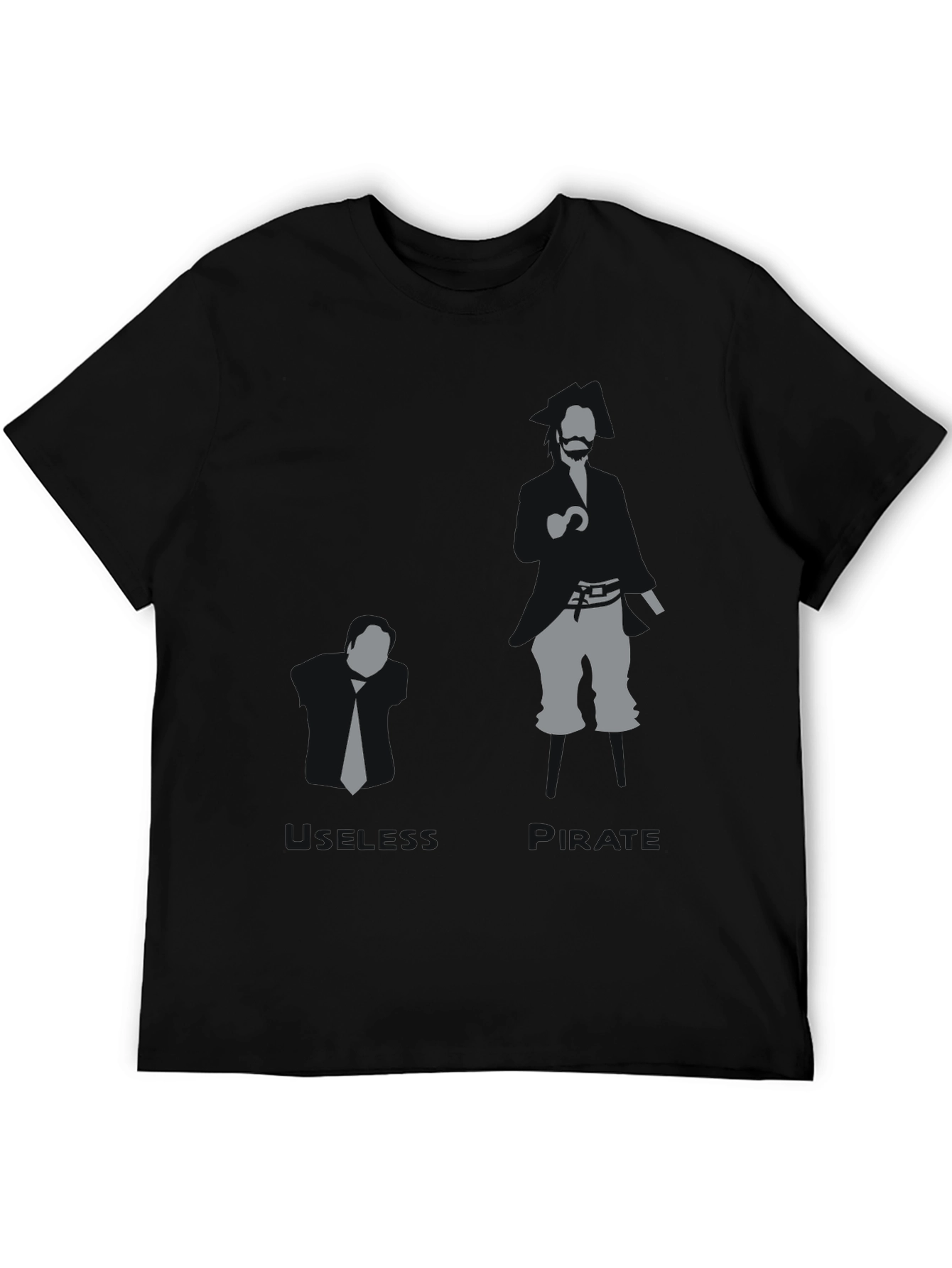 Business vs. Pirate Graphic T-Shirt